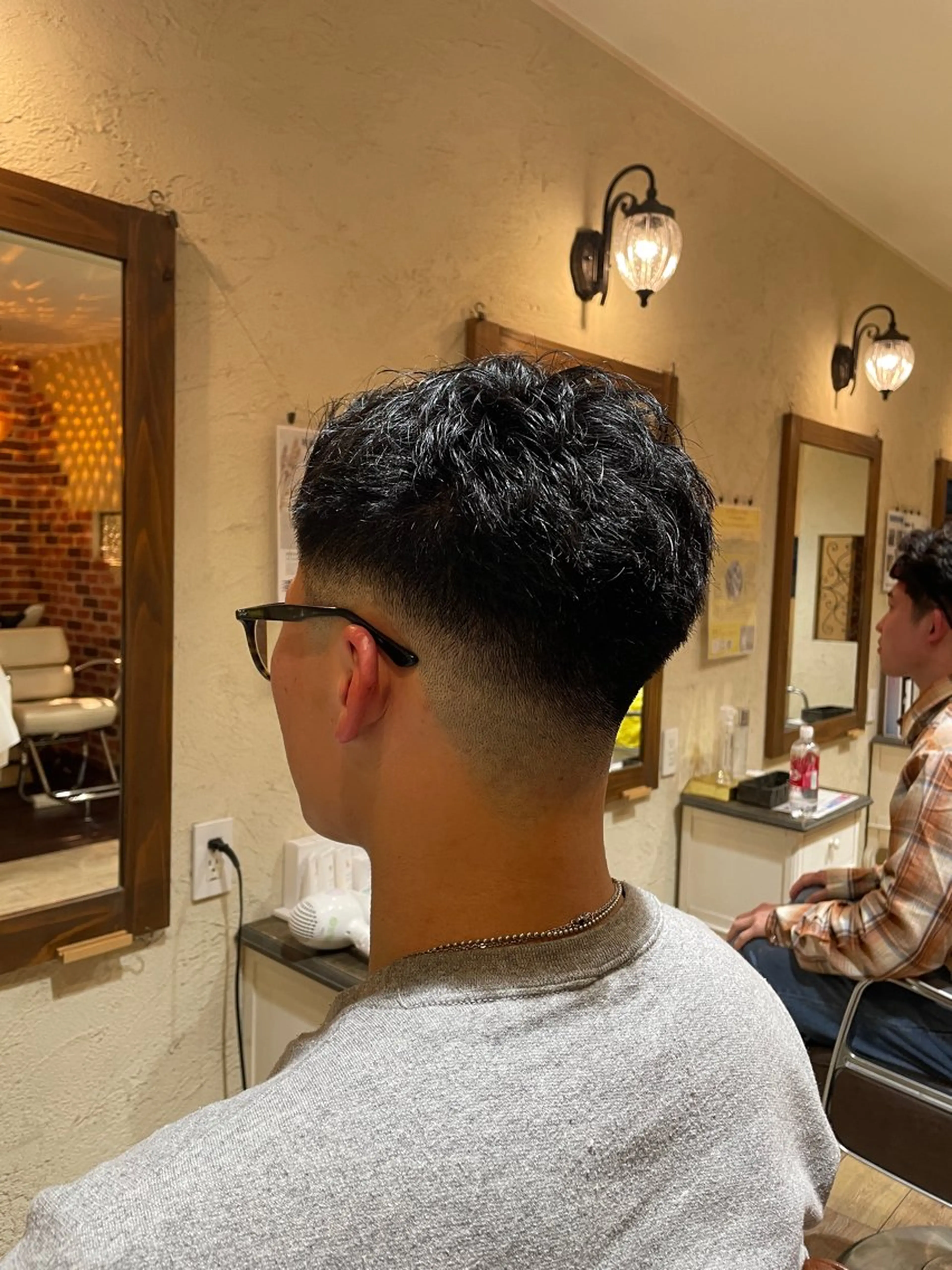 ショート メンズ フェードカット カット Artice  HOMME所属・森本 修吏のヘアスタイル