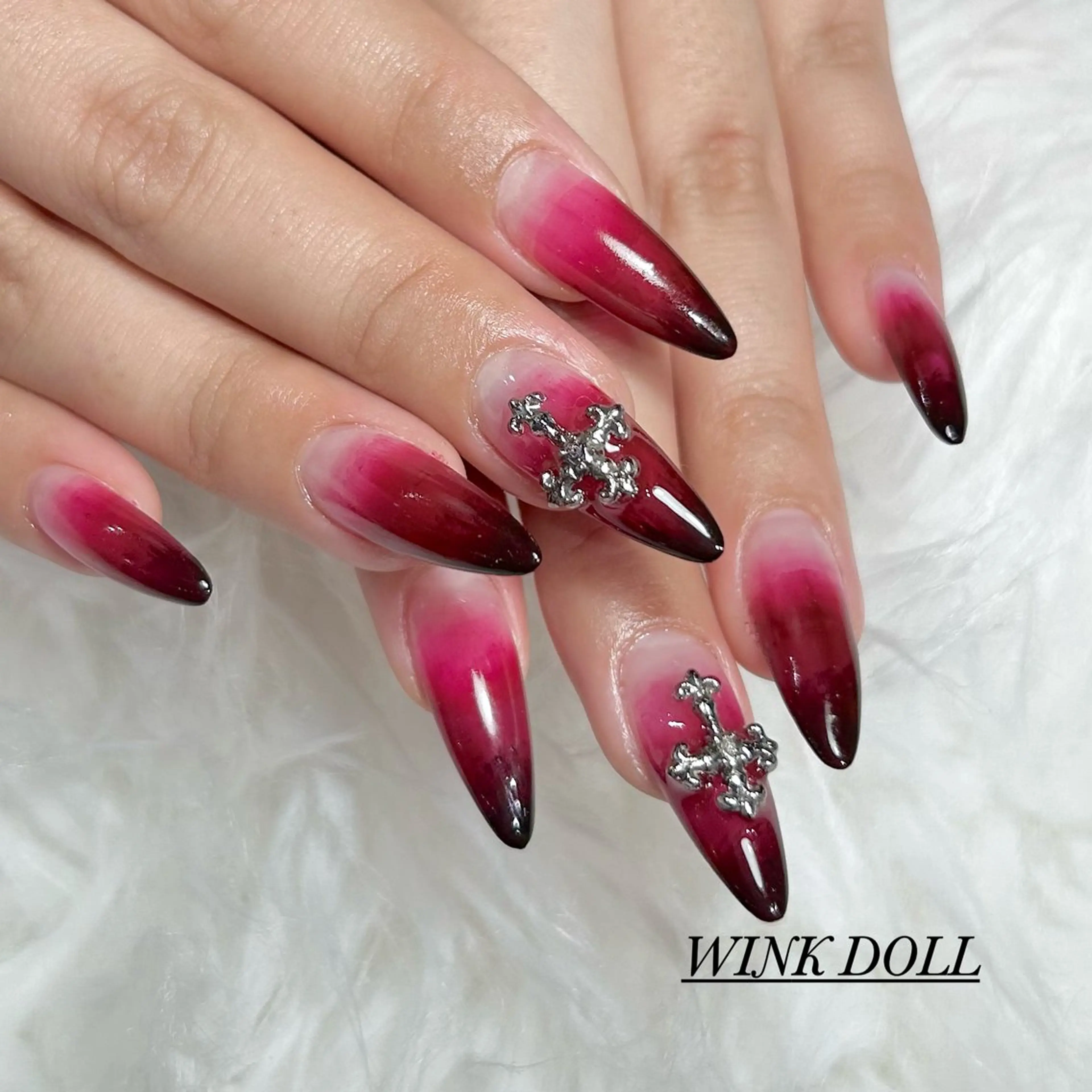 ネイル 持ち込み ハンドネイル WINK DOLL所属・WINK DOLL 🌹MIRAIのネイルデザイン