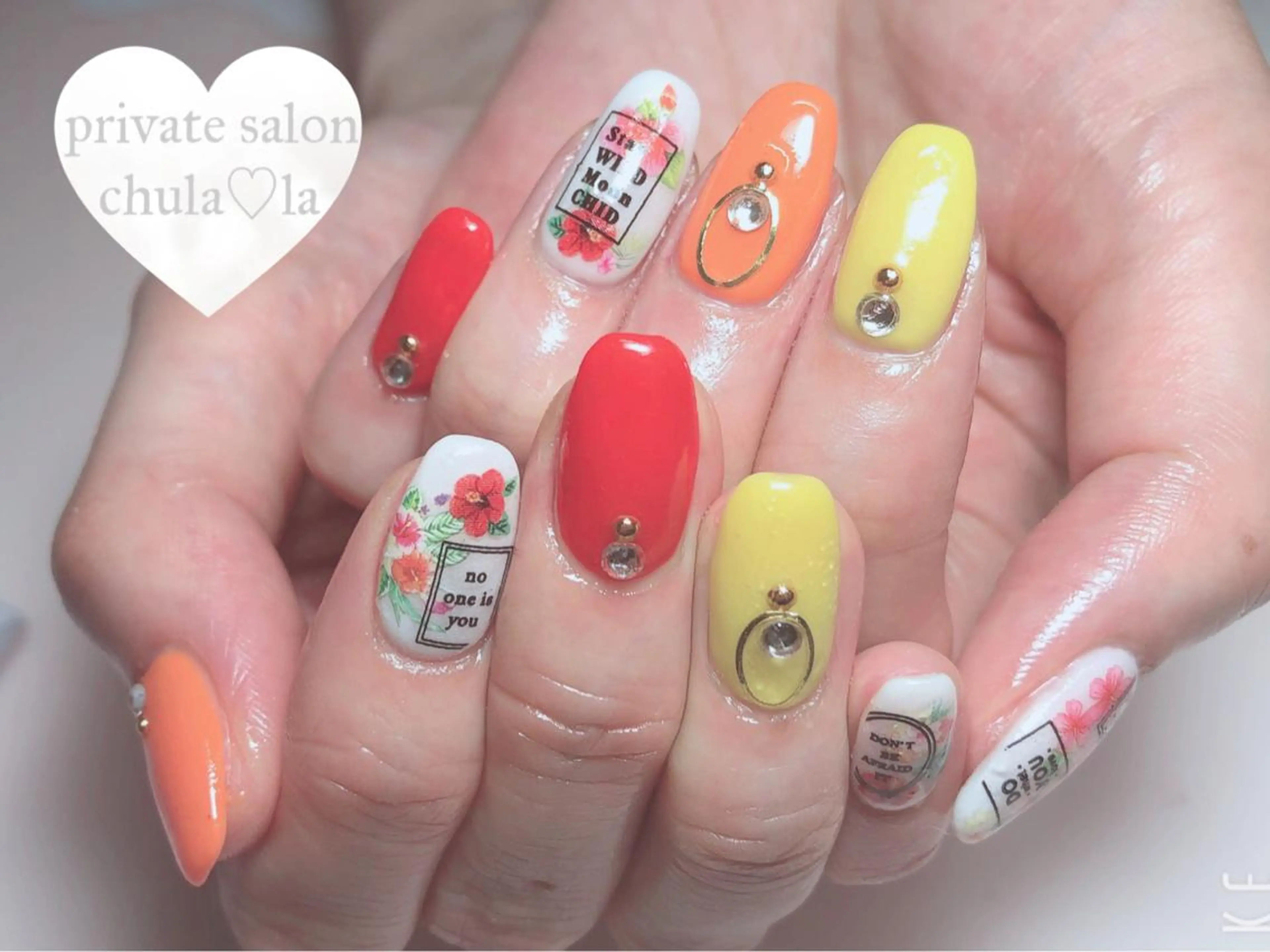 ネイル Chula♡la 豊見城市高安のネイルデザイン