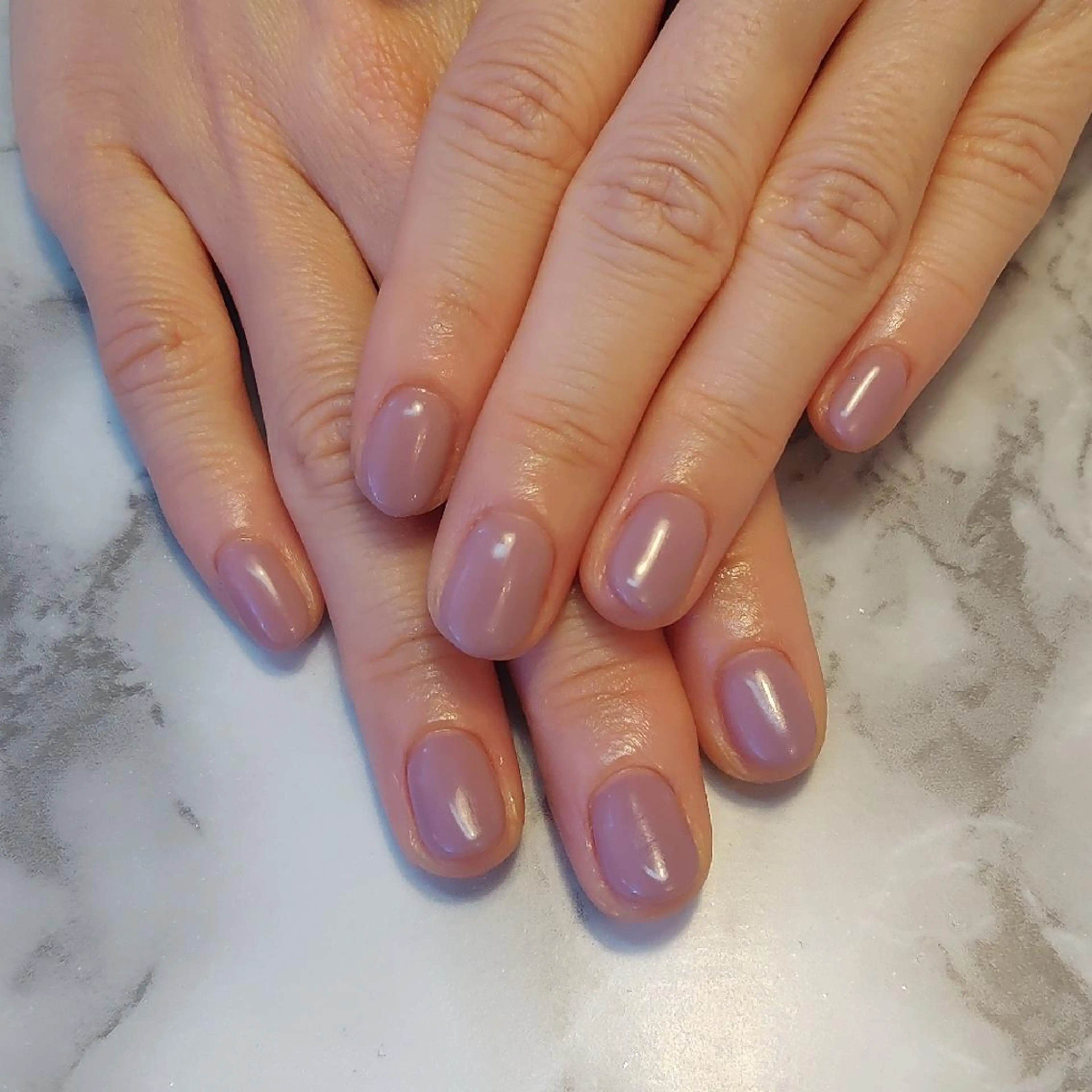 ネイル ワンカラーネイル ジェヌインネイル 河内のネイルデザイン