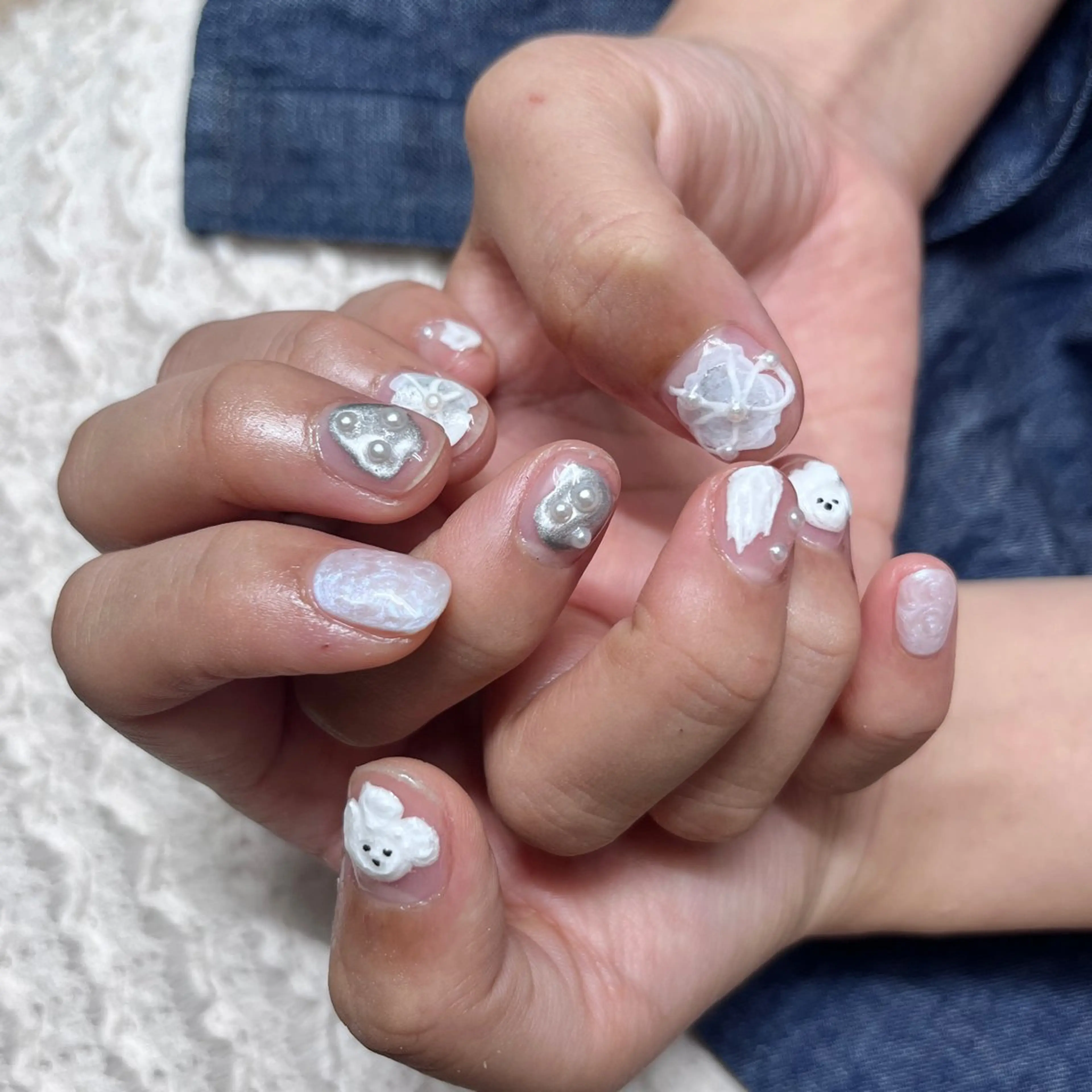 ネイル ハンドネイル niconail 千歳烏山店所属・niconail 🧣ayu 📍烏山のネイルデザイン