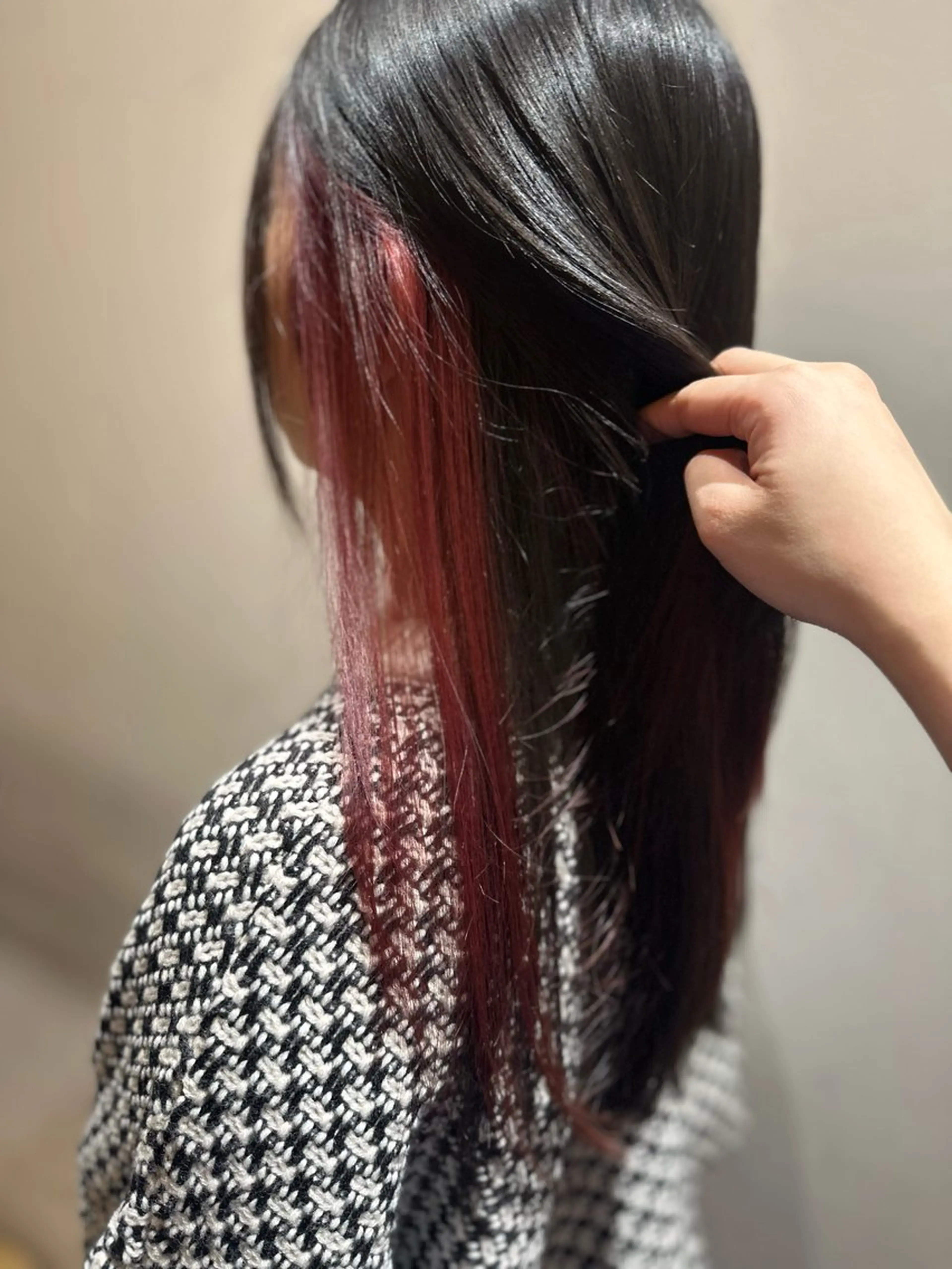 ロング カラー ヘアカラー いまじゅく あおいのヘアスタイル