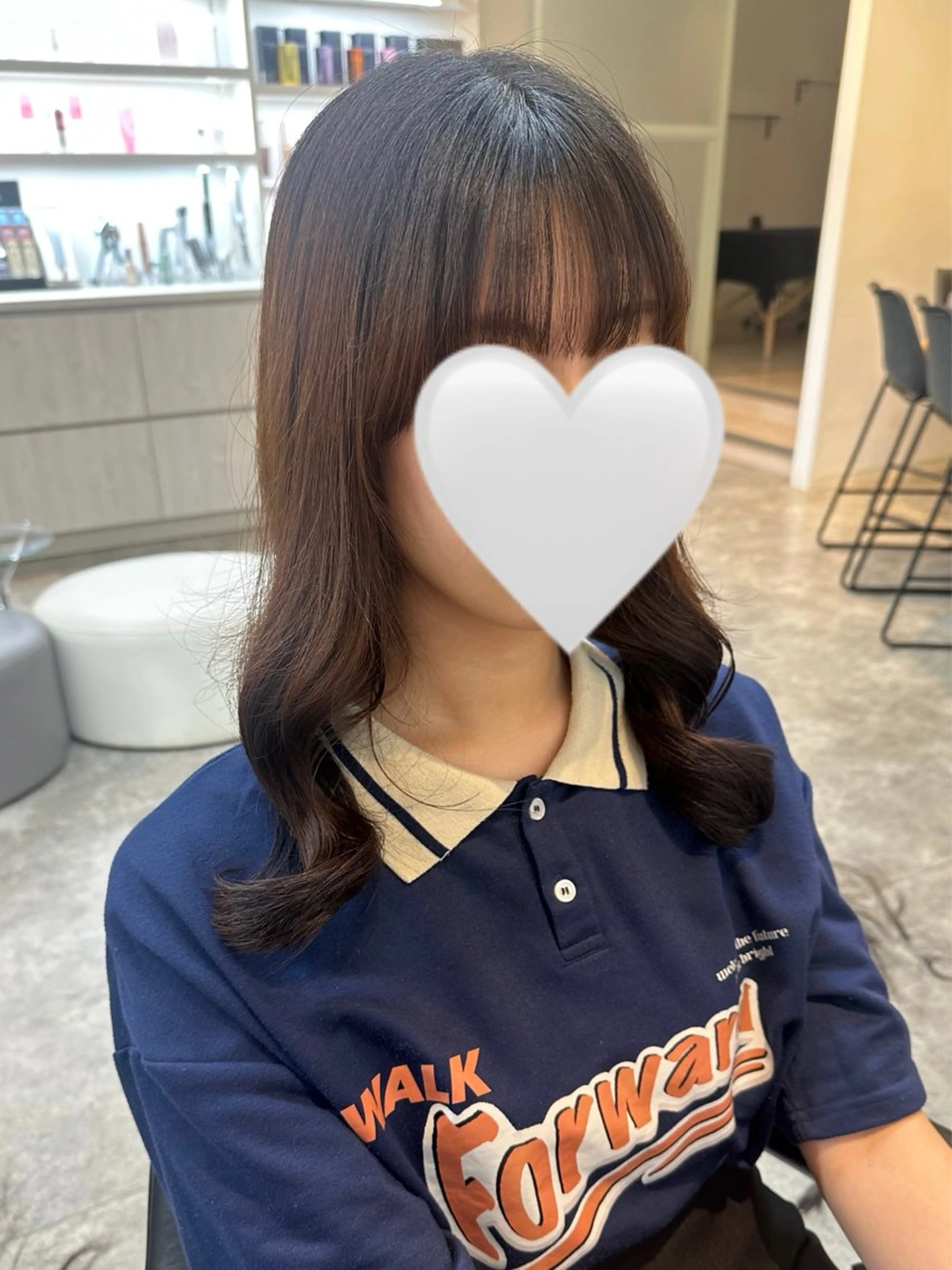 ロング ✂️無料カットモデル ✂️佐々木悠月のヘアスタイル