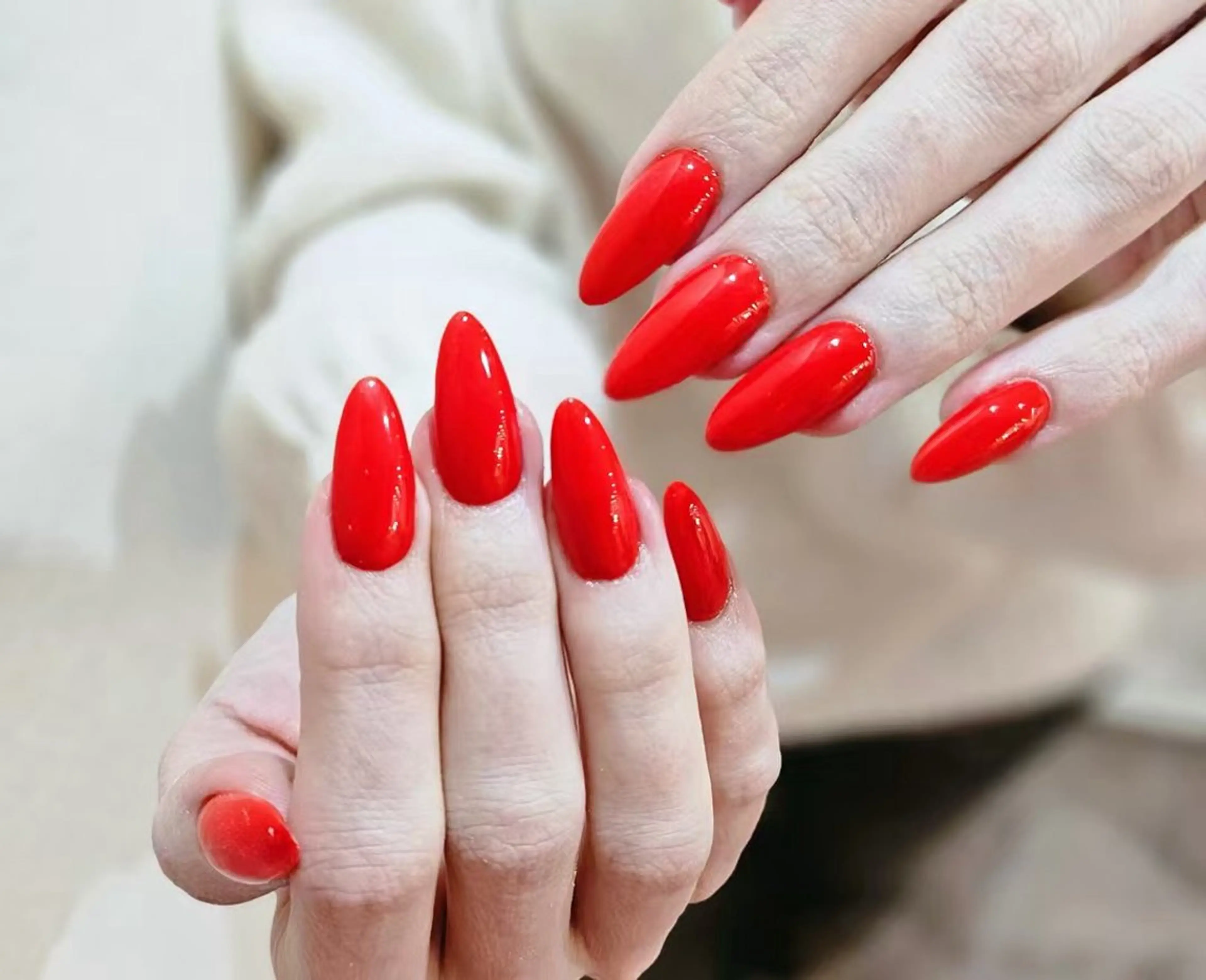 ネイル アートネイル フットネイル ジェルネイル ハート マグネットネイル Babarla Nailのネイルデザイン