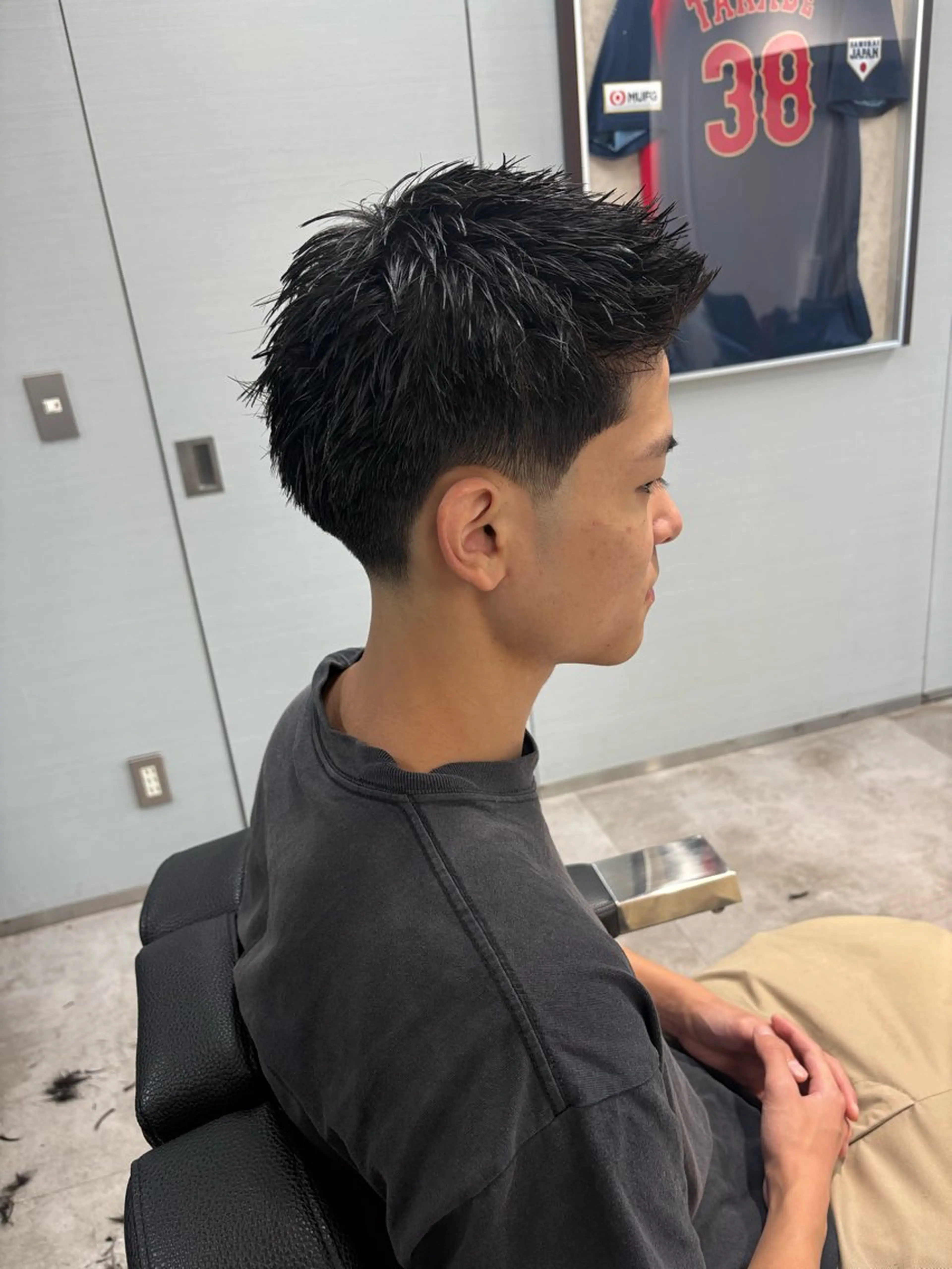 ショート パーマ メンズ カット INTRO SHIBUYA by Fi-Ne所属・💈メンズフェード 特化DAIYA💈のヘアスタイル