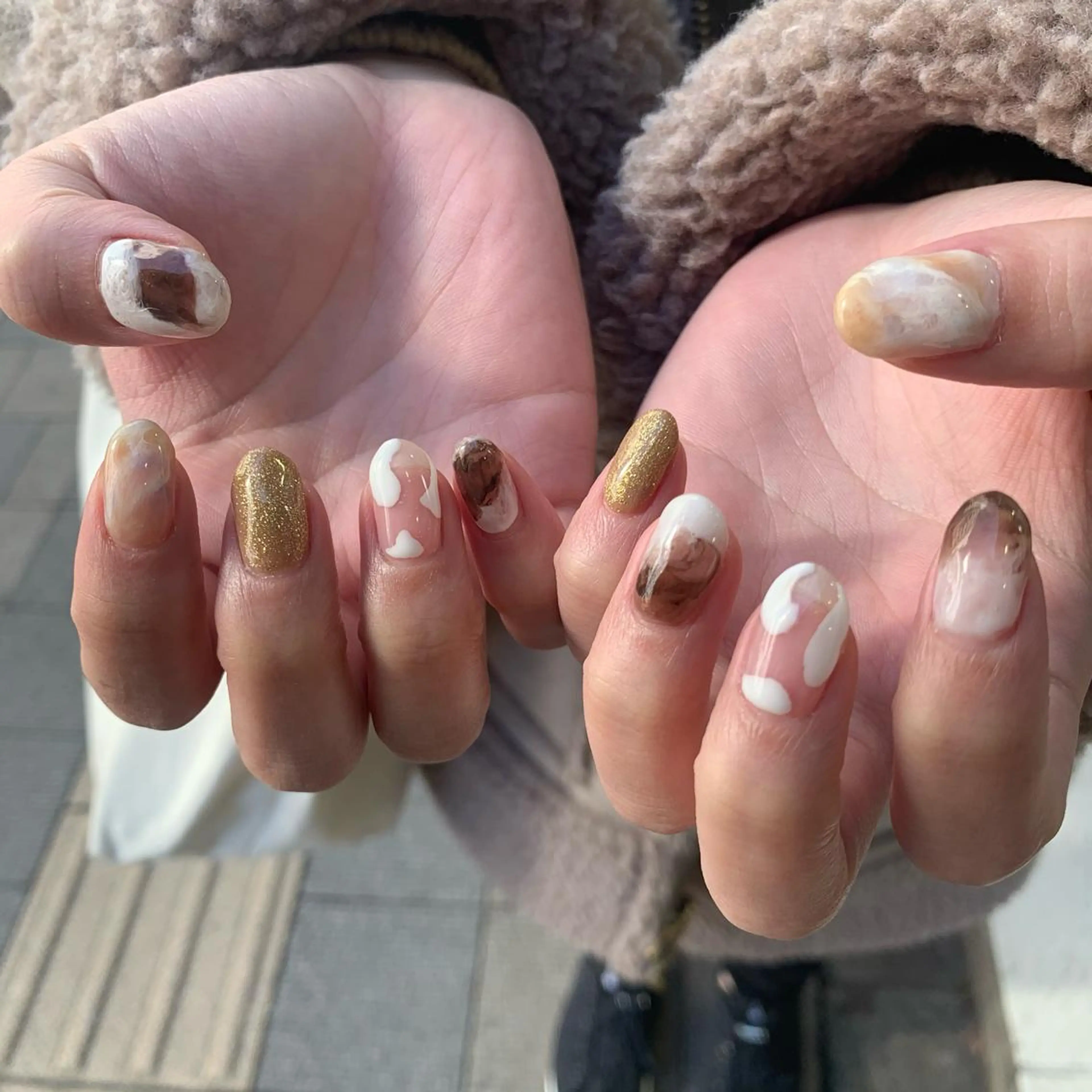ネイル 平野葵🎀 hair/nailのネイルデザイン