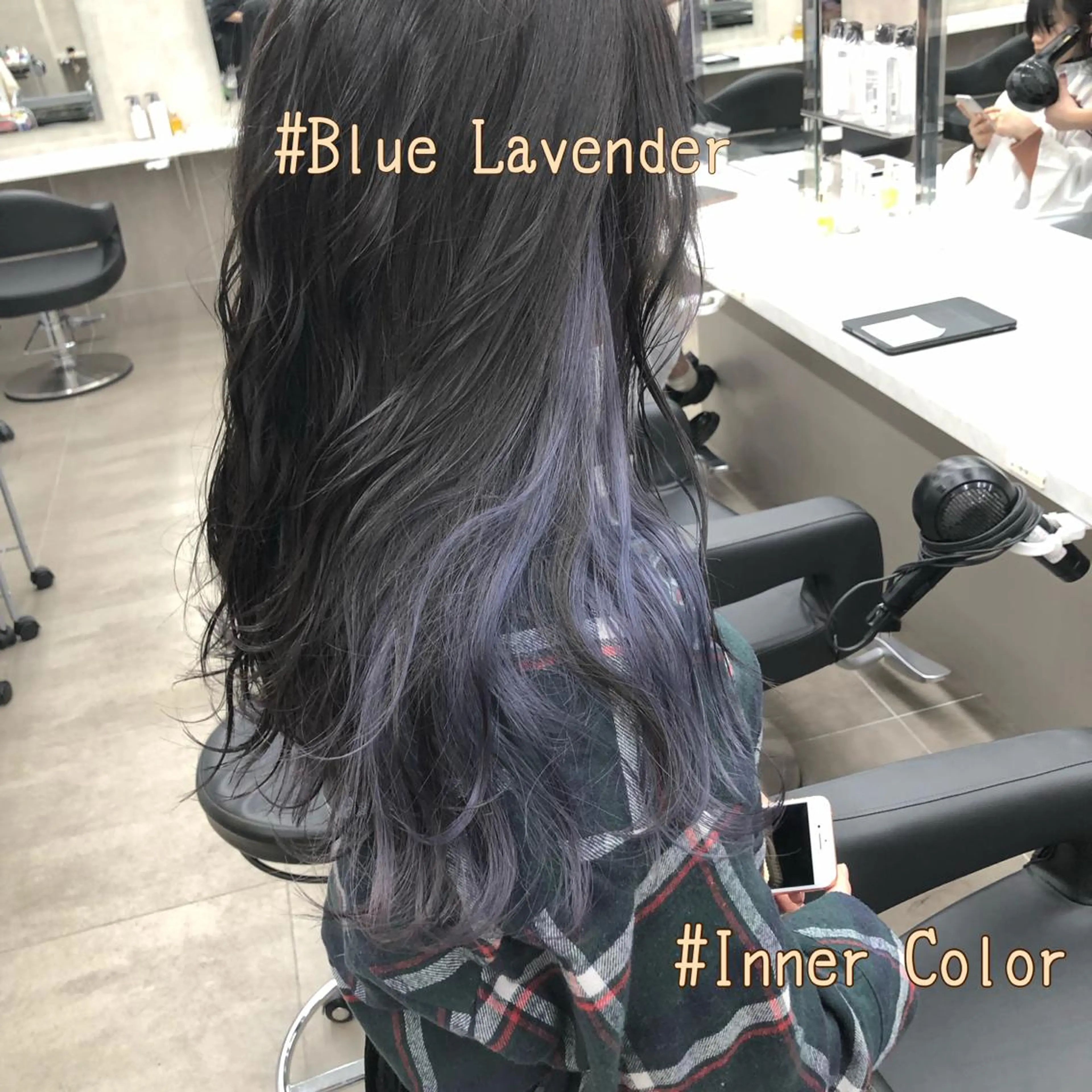 カラー ブルーカラー ブルーラベンダー ラベンダーカラー ヘアカラー トリートメント 🔷似合わせのプロ KUMA🔷のヘアスタイル