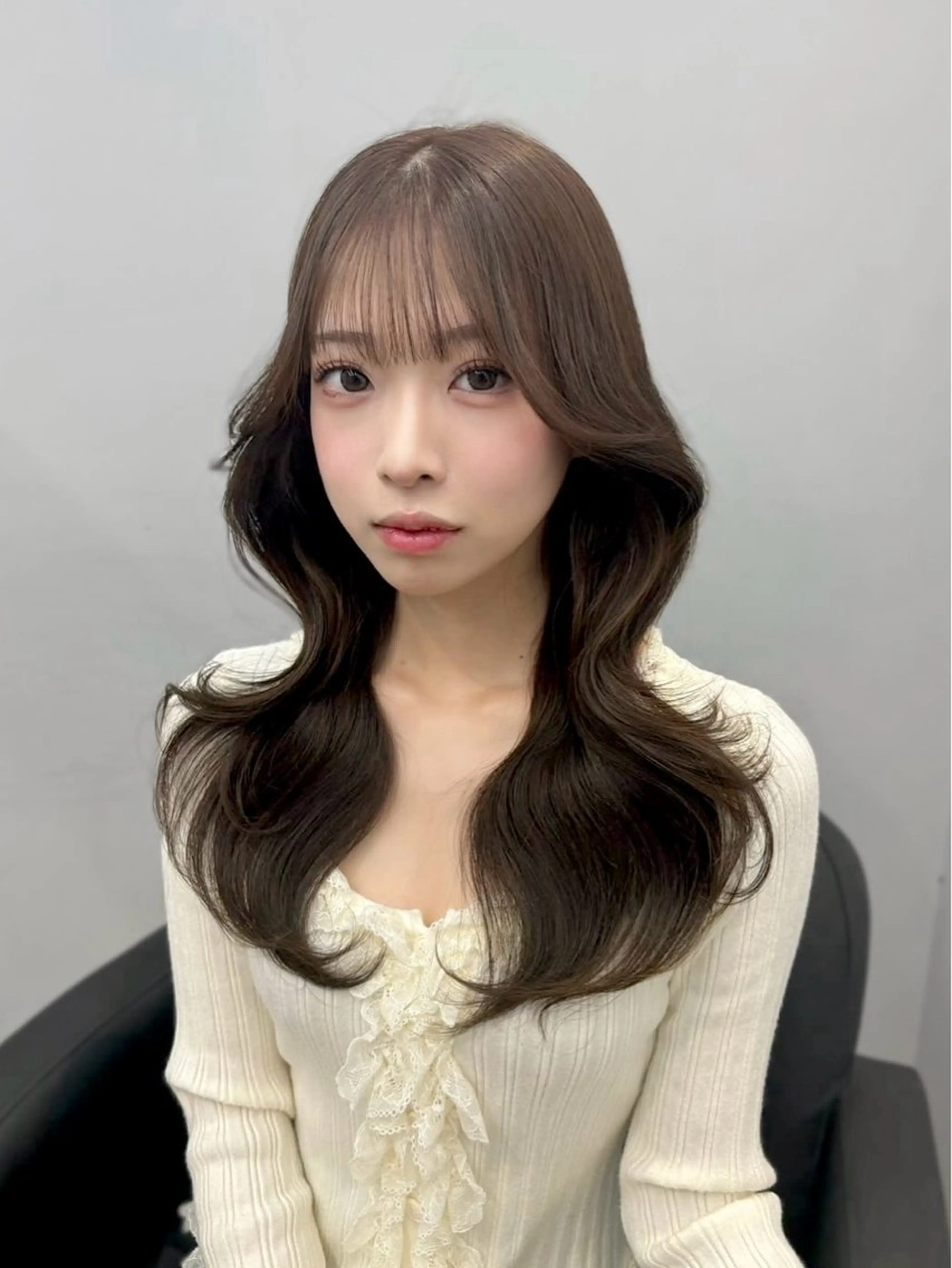 ロング 韓国風ヘア レイヤーカット 似合わせカット レイヤーカット 韓国風/yukinoのヘアスタイル