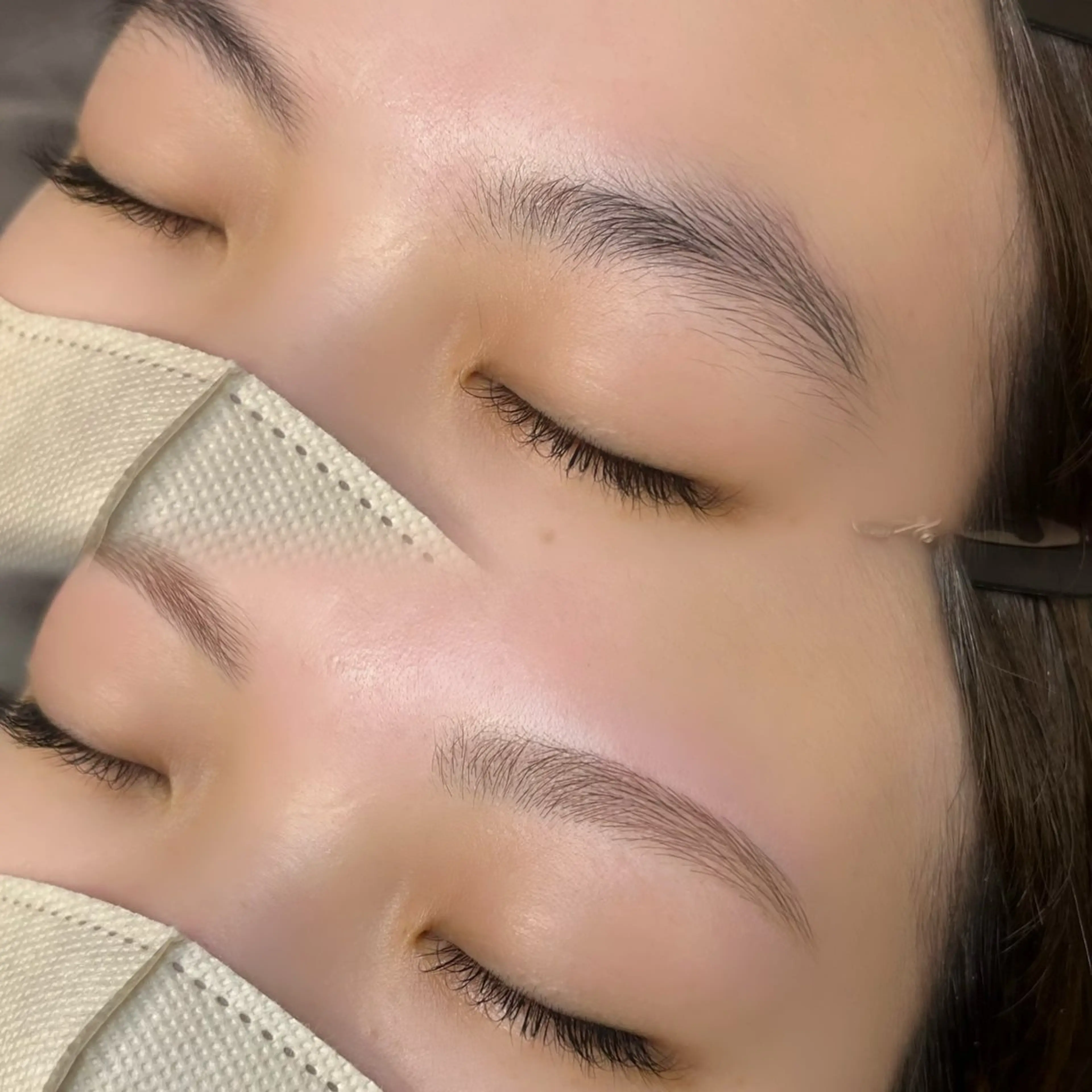 美眉アイブロウWAX(間引き・メイクあり)＋眉色調整 ¥8,500の写真