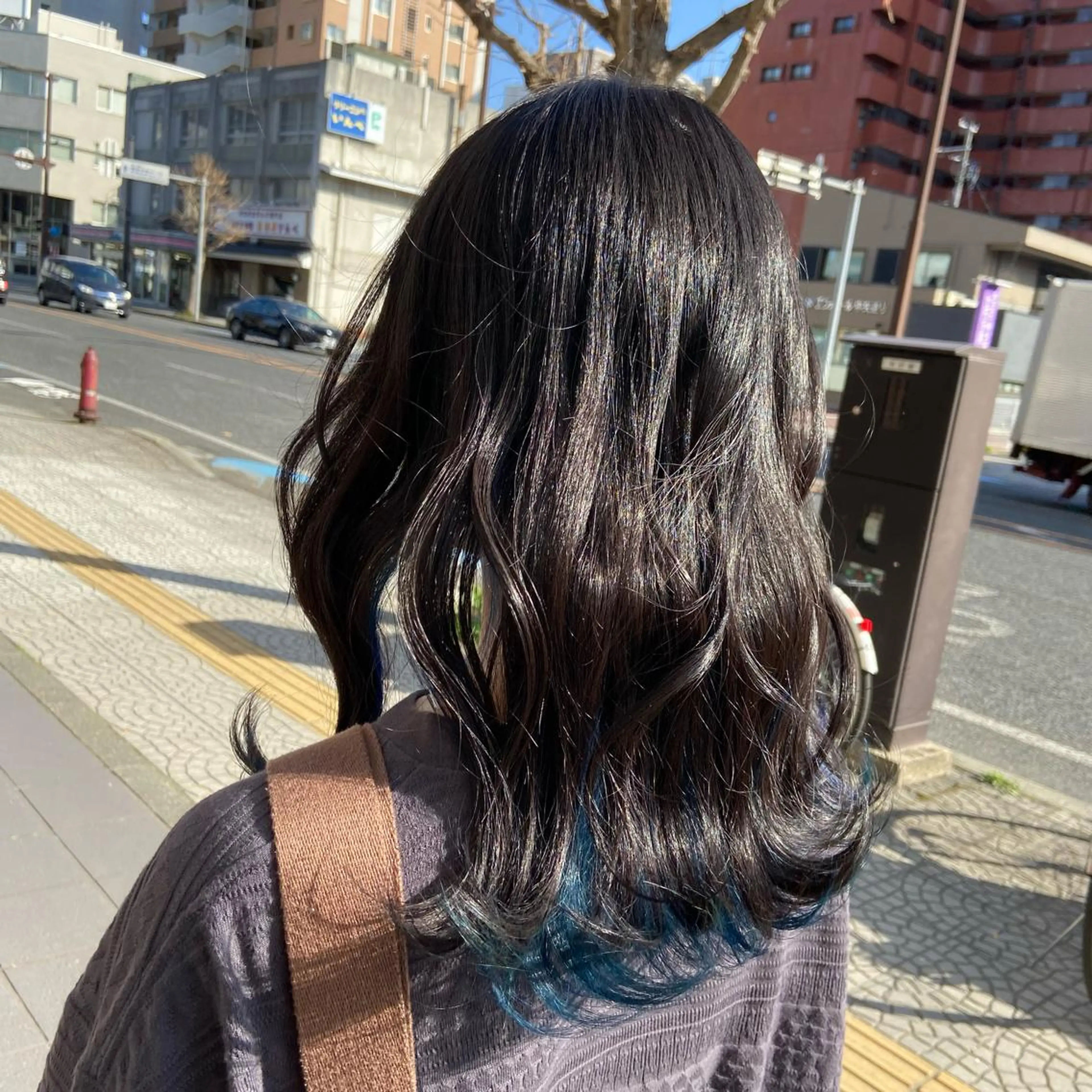 ロング カラー ロング ヘアカラー インナーカラー指名 No.1菊池柊真のヘアスタイル