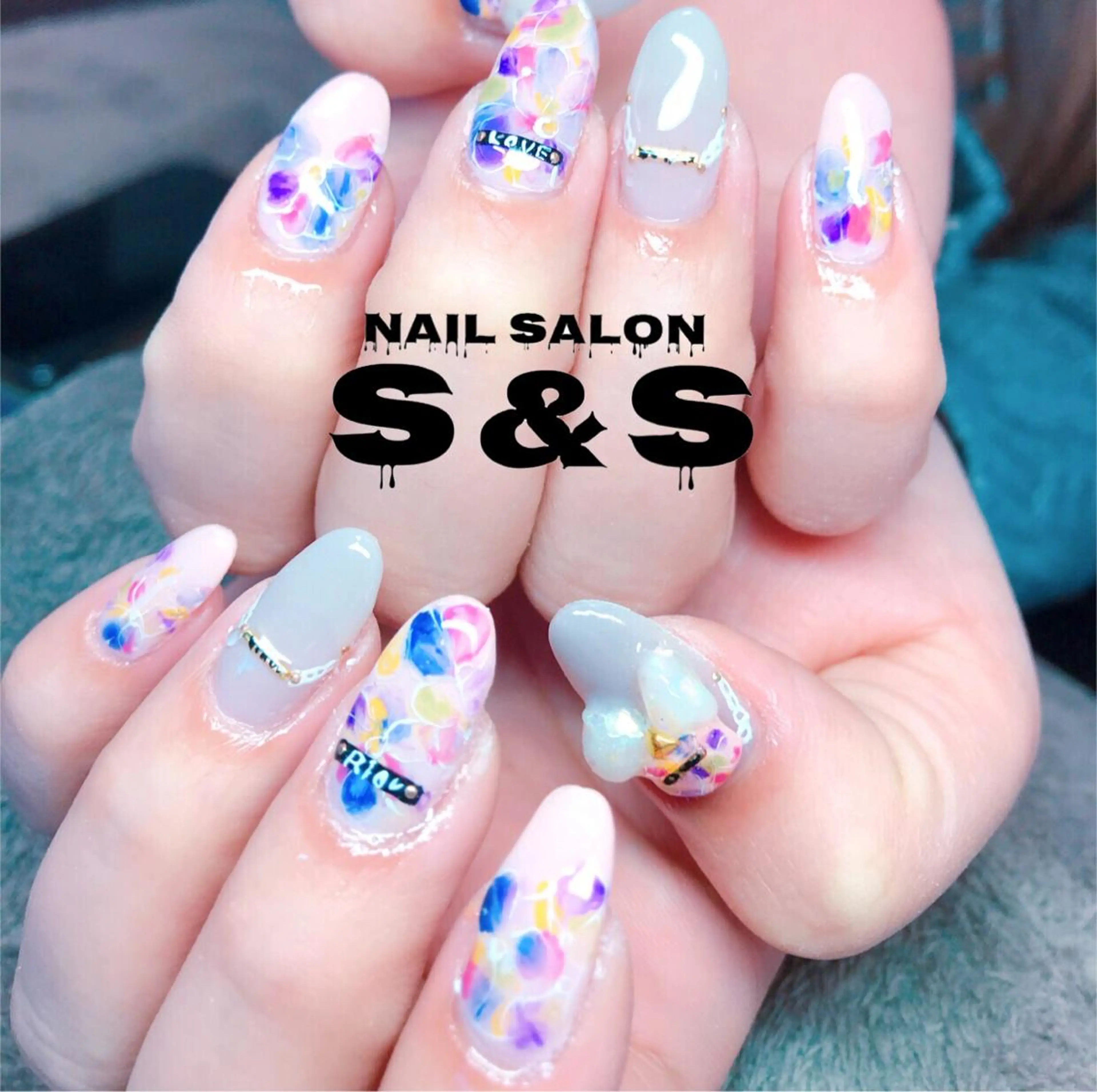 ネイル 長さ出し メンズネイル 持ち込み スカルプネイル ネイルチップ S&S 村田小百合のネイルデザイン