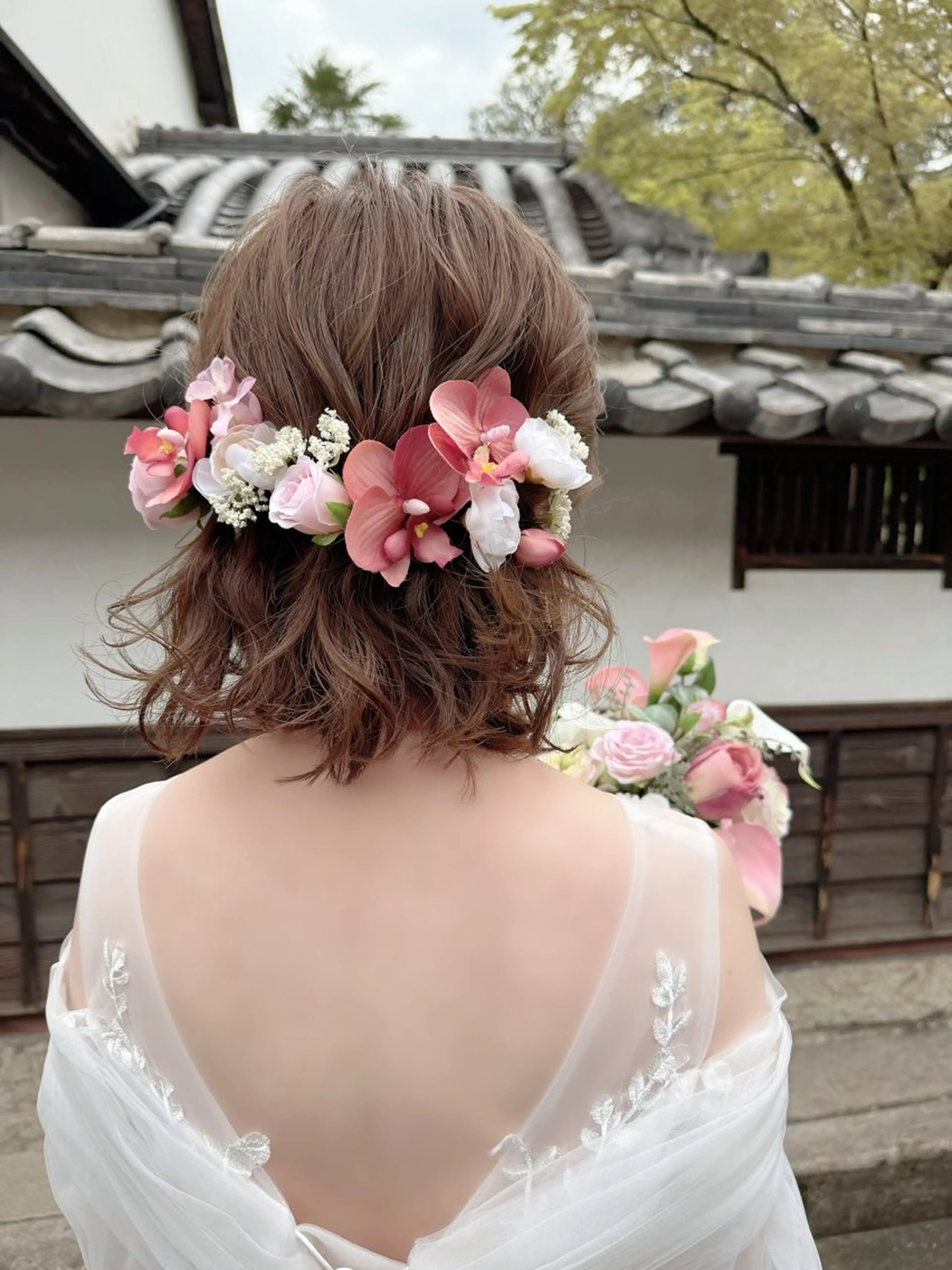 ミディアム ヘアセット GRANLUSSO 〜グランルッソ駅前店所属・木口 嘉美のヘアスタイル