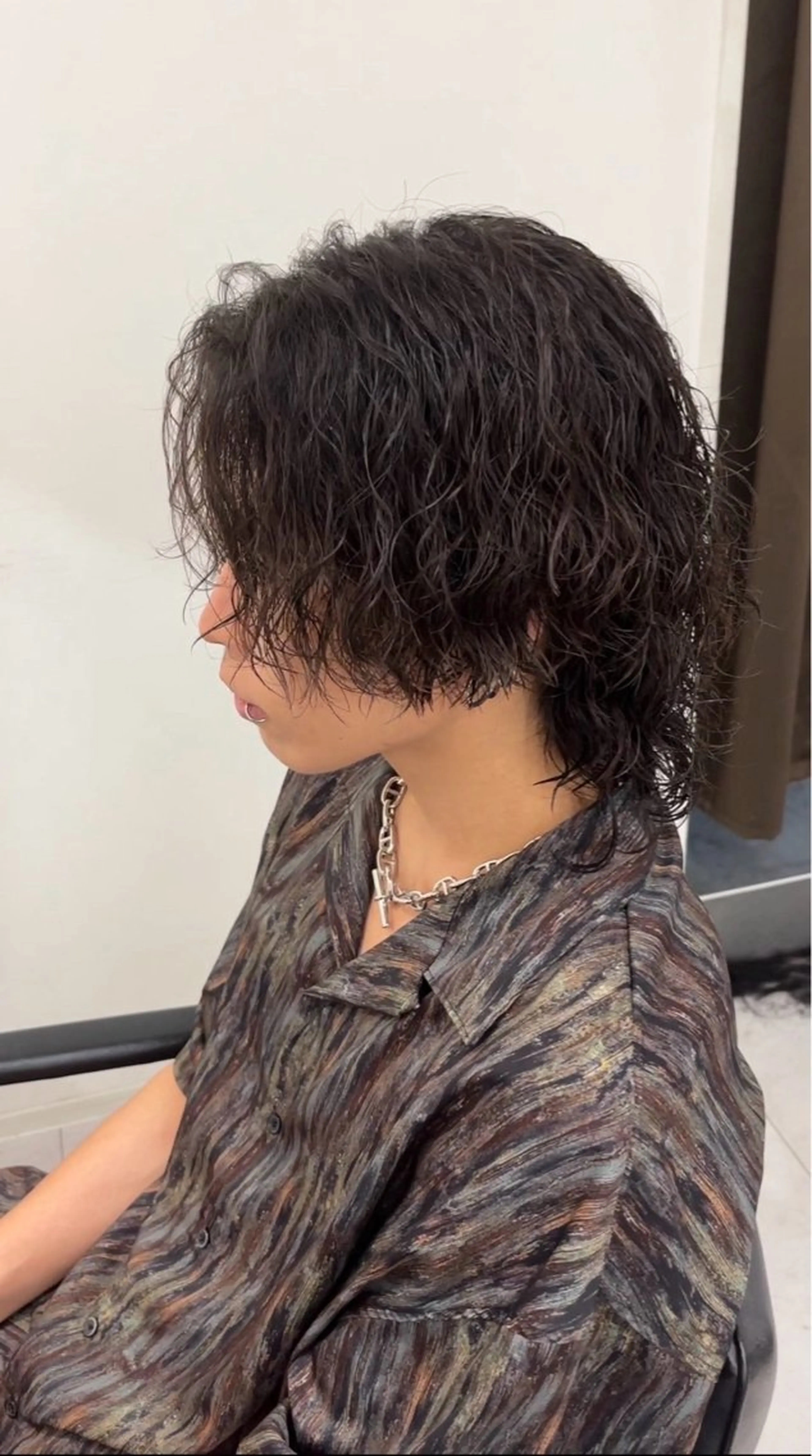 パーマ メンズ メンズパーマ 波巻きパーマ Ace栄矢場町店所属・佐々木 輝のヘアスタイル