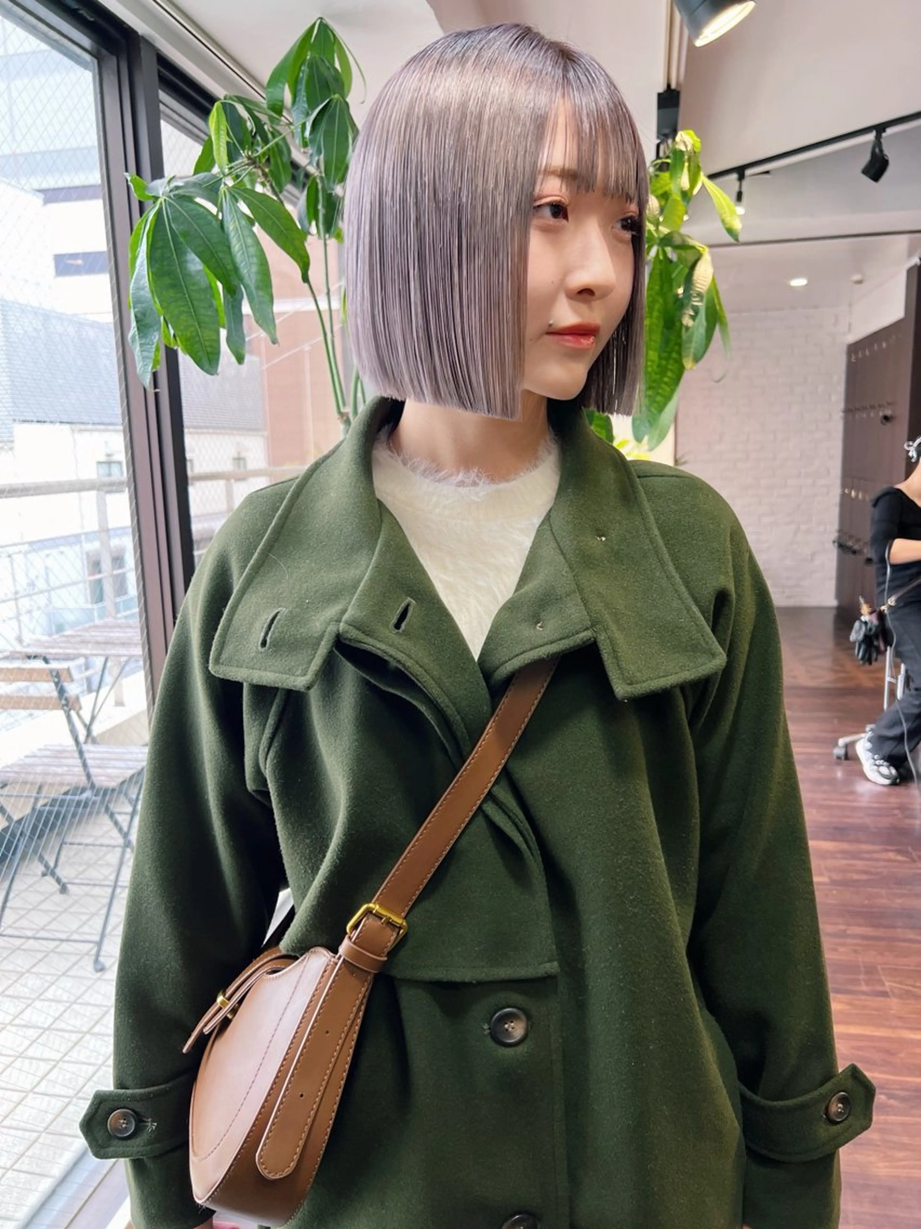 ミディアム カラー ヘアカラー トリートメント 🧡色落ちまで2度綺 麗なカラー🧡ヨシキのヘアスタイル