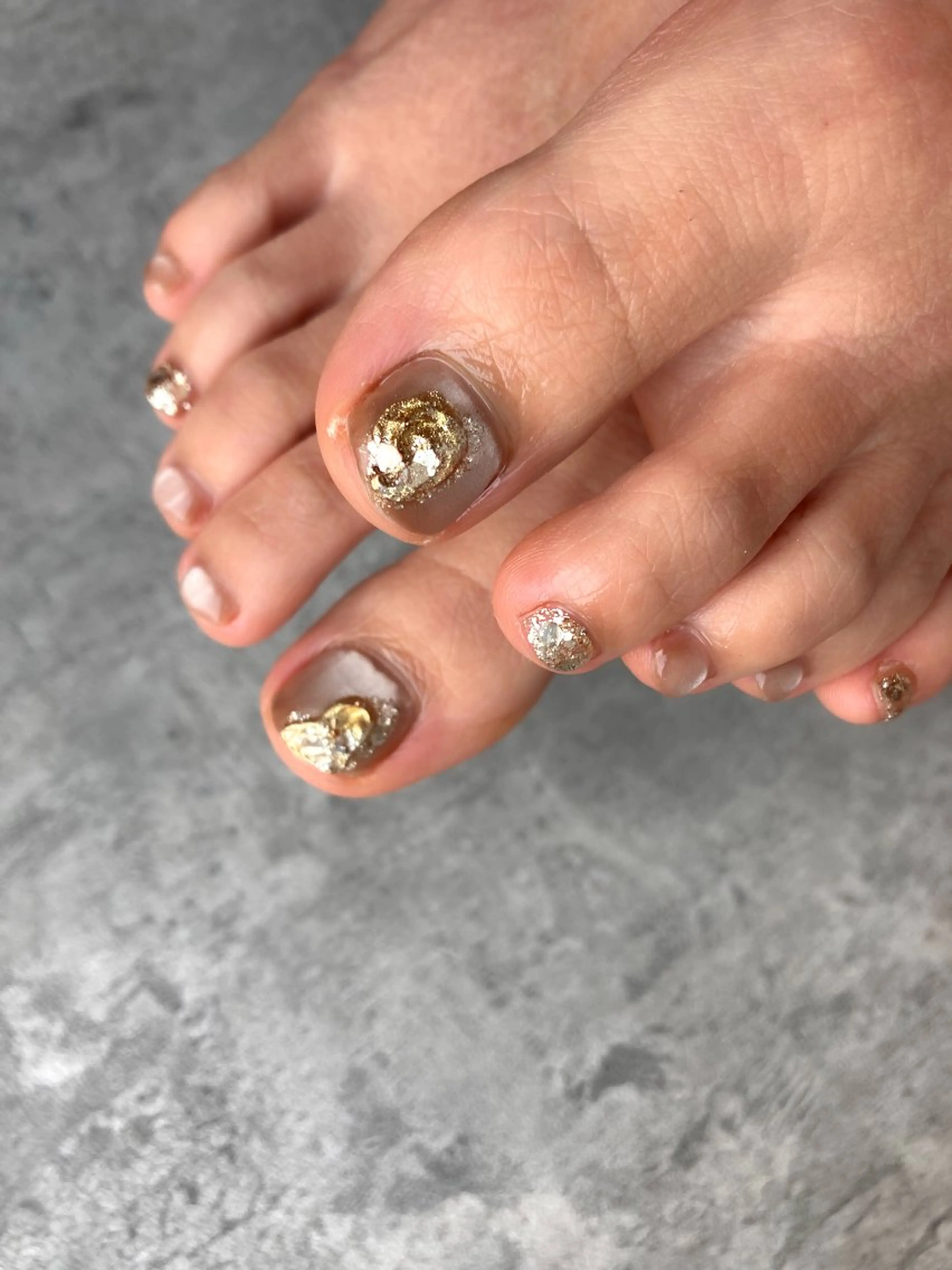 ネイル フットネイル PEACE minariのネイルデザイン