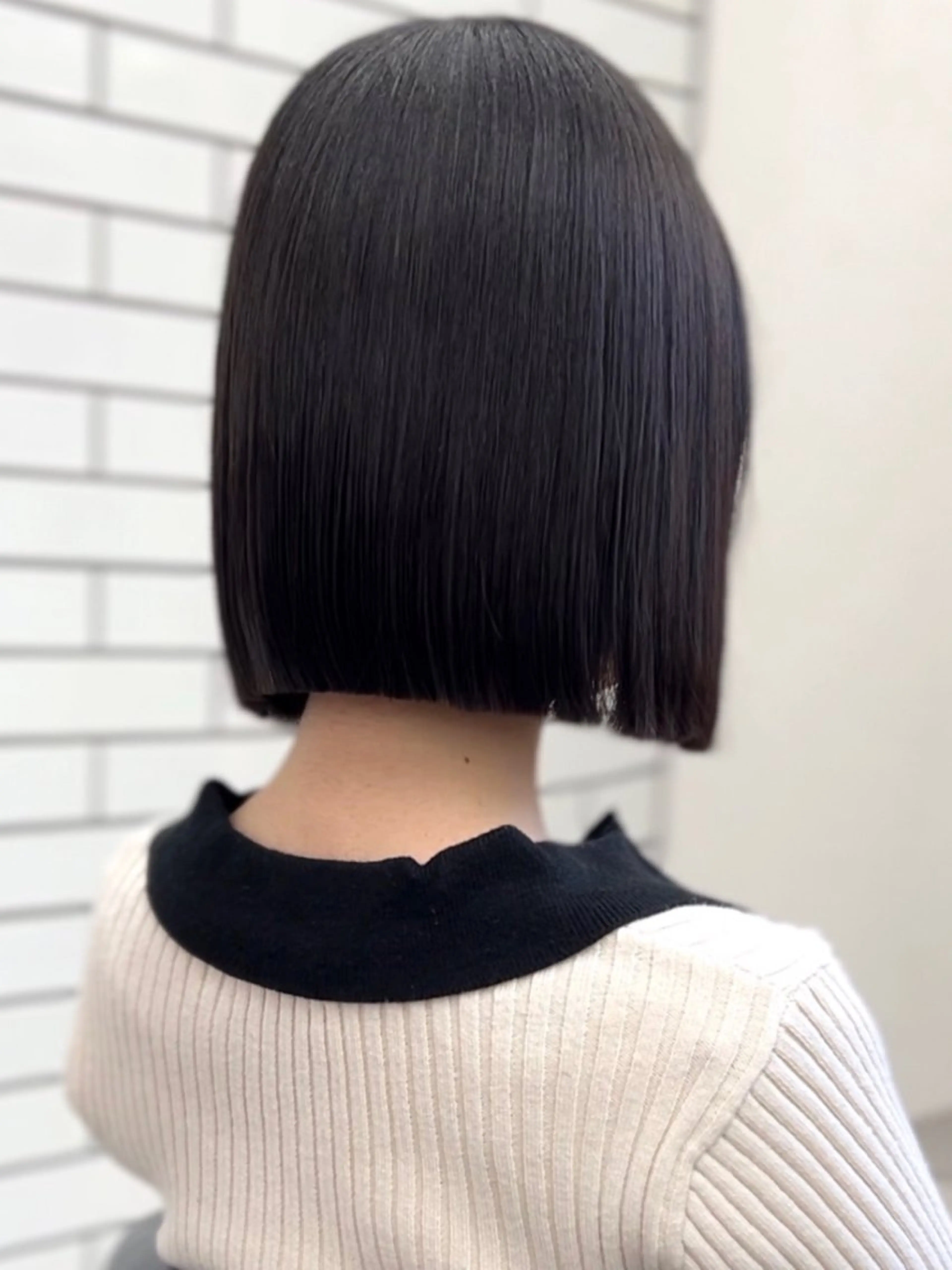 ショート 莉乃/縮毛矯正/髪質 改善/艶カラーのヘアスタイル