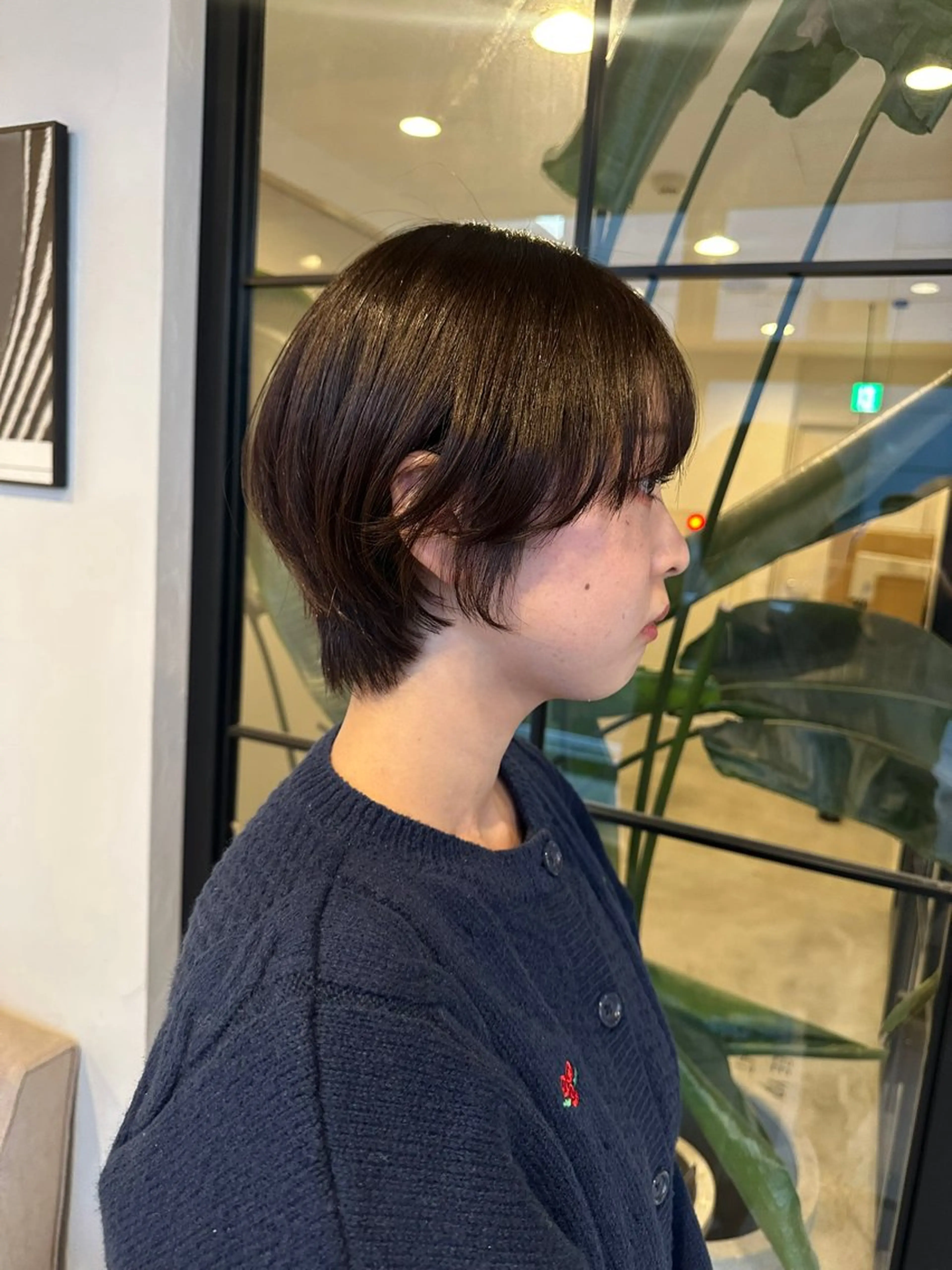 ショート 丸みショート ショートヘア 髪質改善/縮毛矯正 新潟/レイヤー/有紗のヘアスタイル