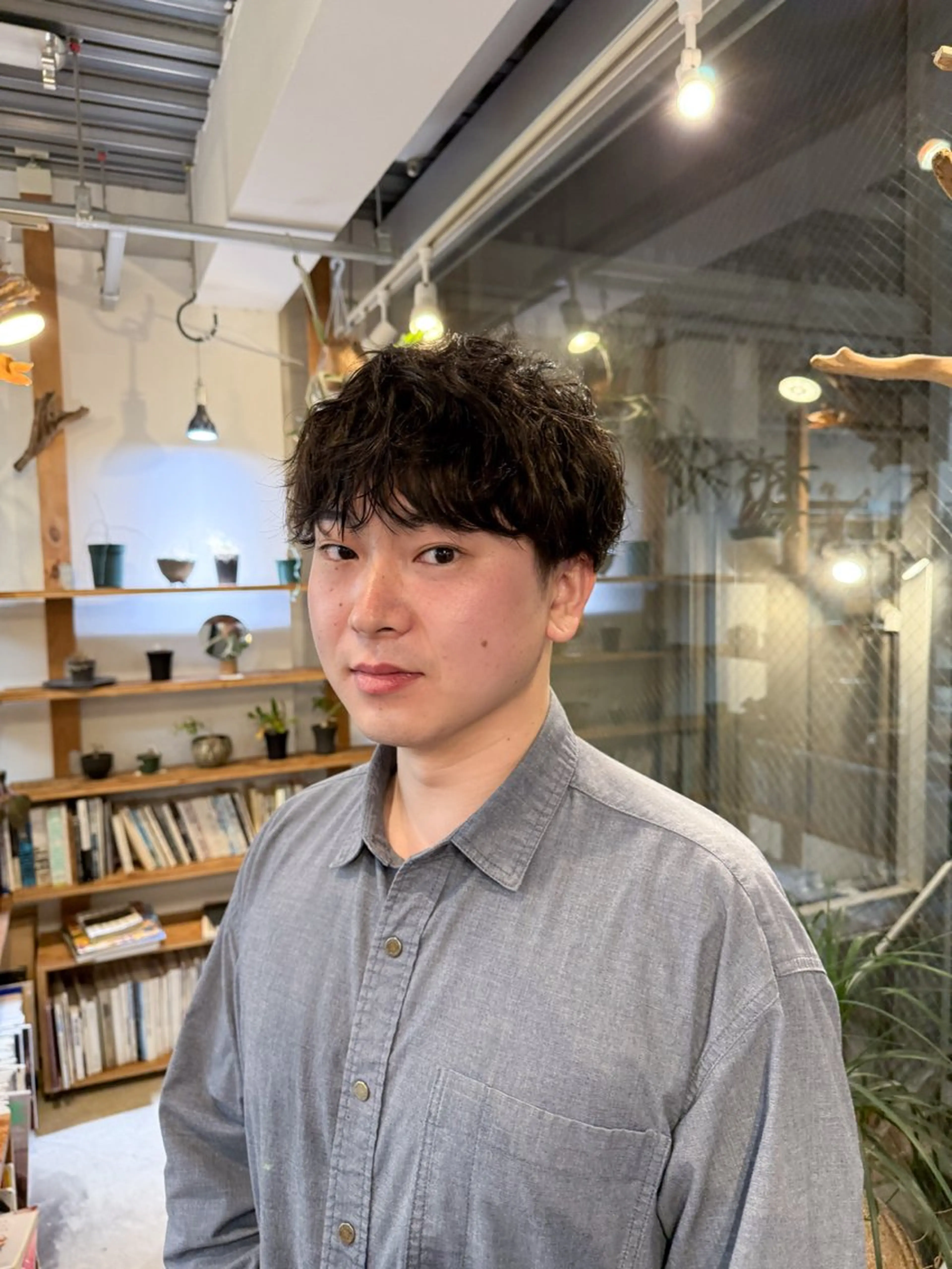 ショート パーマ メンズ 大宮❤️‍🔥パーマ ❤️‍🔥サカイユウのヘアスタイル