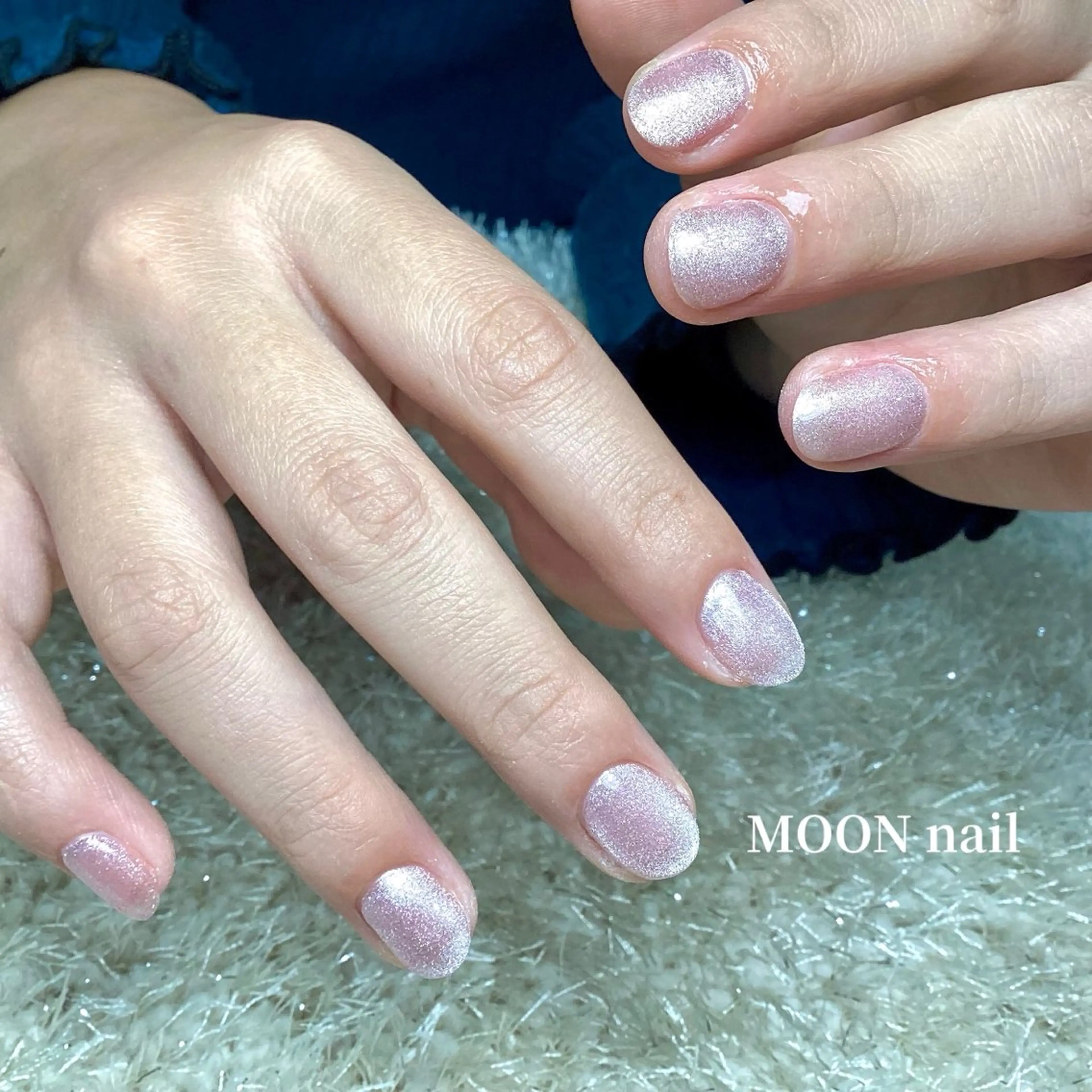 ネイル マグネットネイル ハンドネイル 浦添 MOON  nailのネイルデザイン
