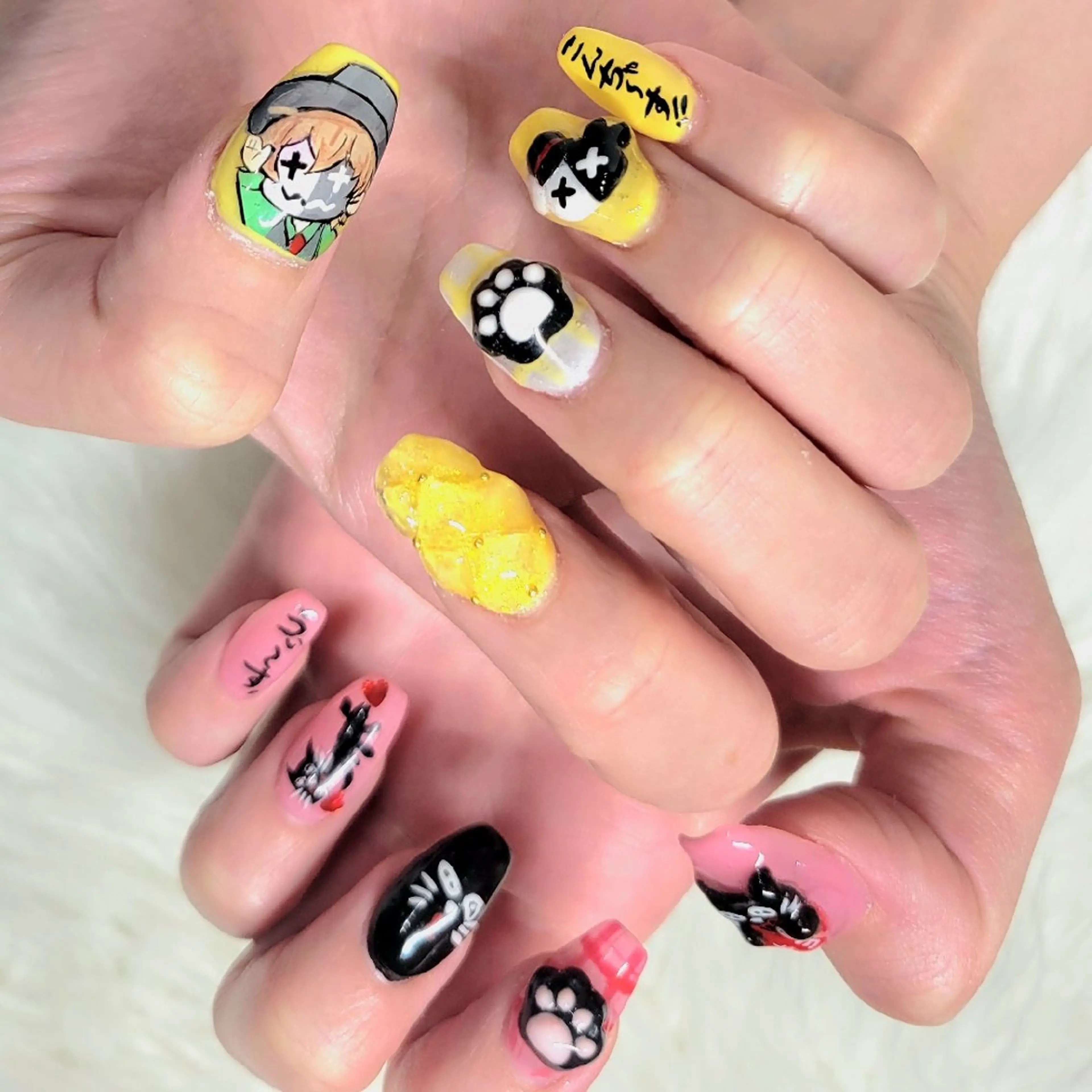 💅✨【単品不可】痛ネイル1本​〜​(パーツ、イラスト)【詳細見てください】💅✨の写真