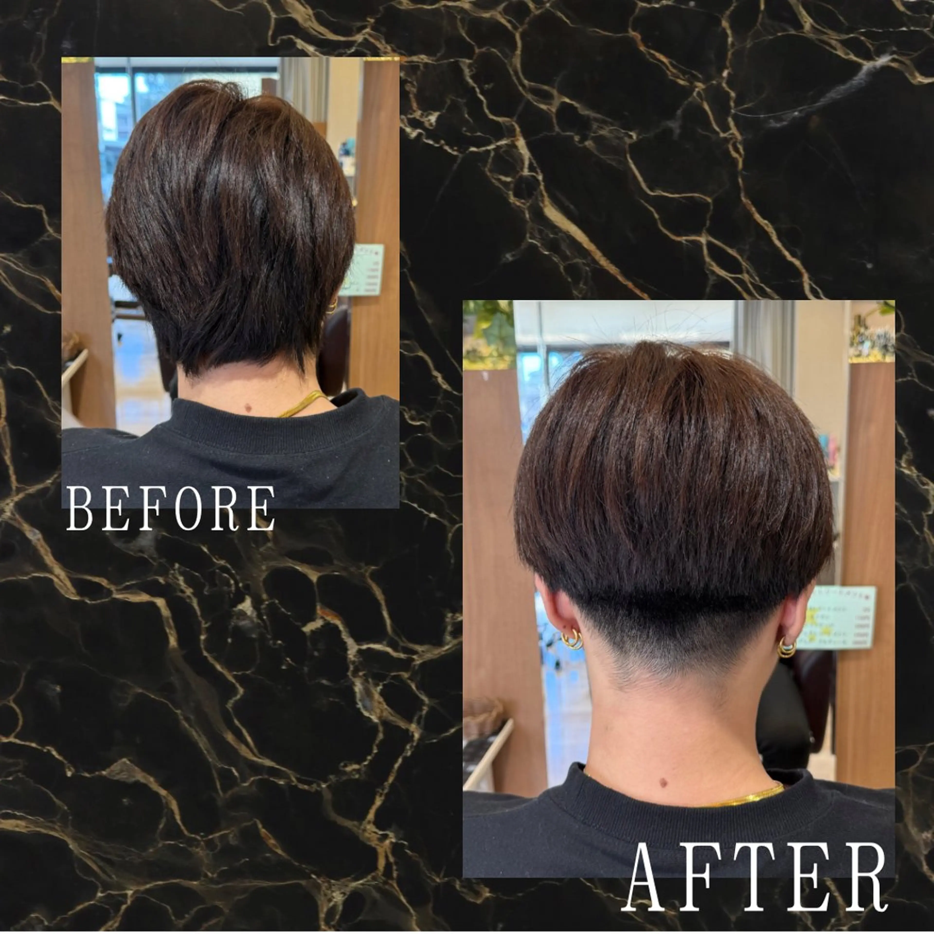 ショート メンズ ショートレイヤー レイヤーカット ショートヘア 🎲Mizukiアイ ＆メンズカット🎲のヘアスタイル