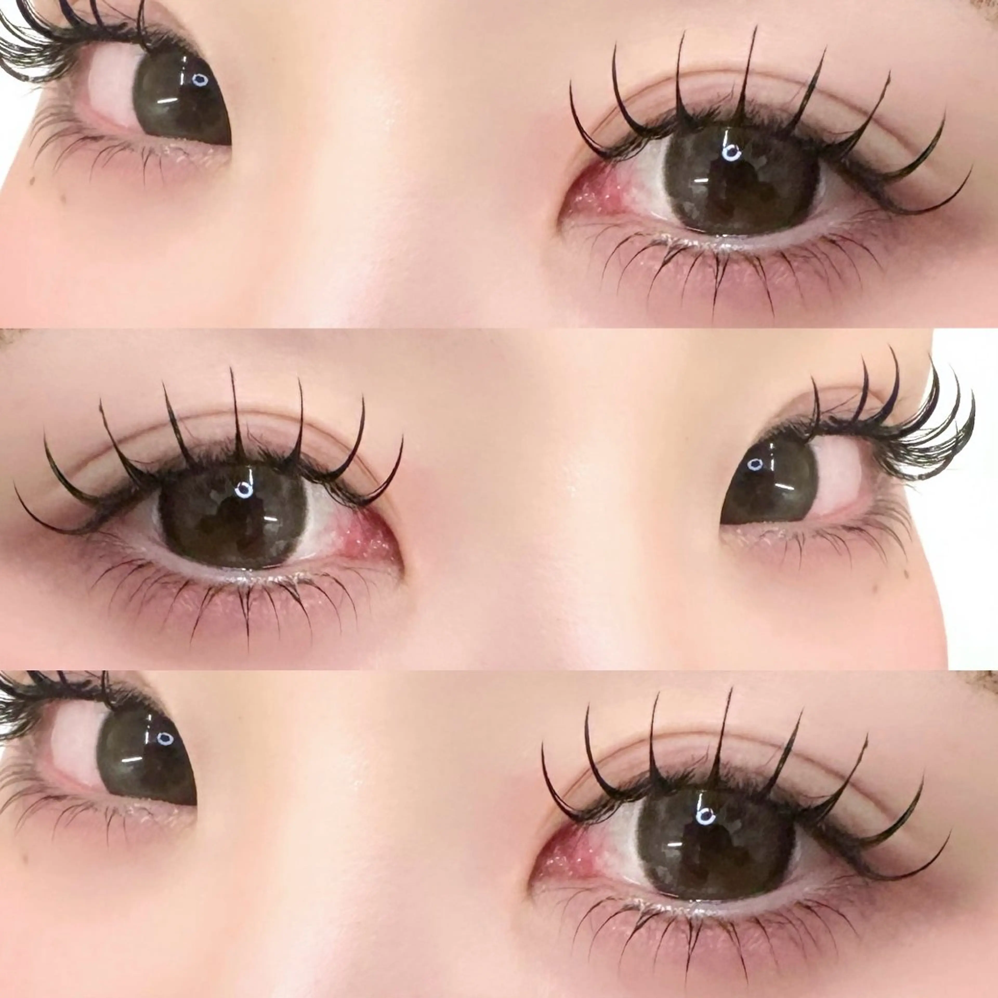 ☃️ 上下set ☃️マツエク120本 ×下パリジェンヌ❄️の写真