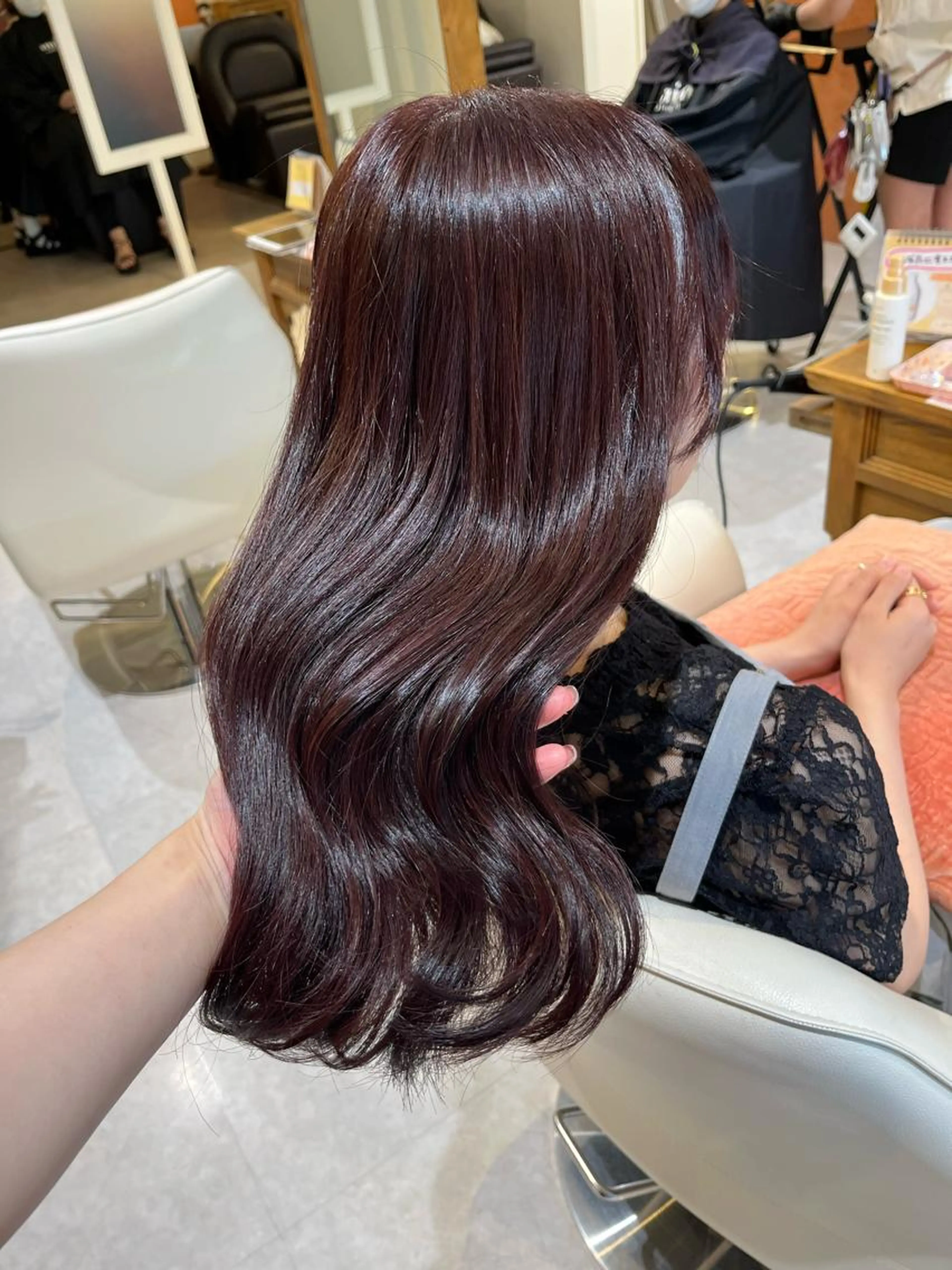 【🌈U24限定🌈】美髪艶カラー🩵オイルトリートメント付き🦄💗の写真