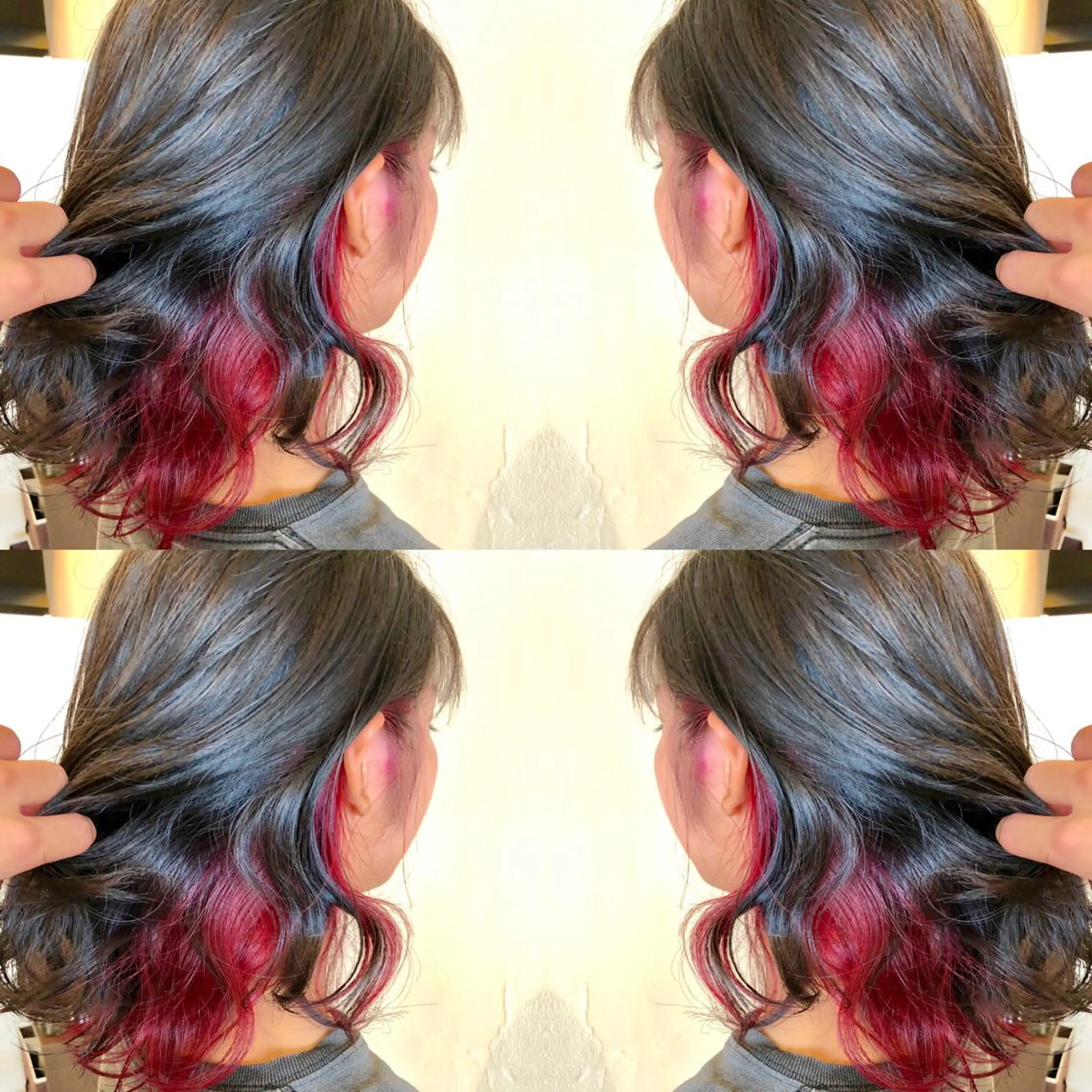 ミディアム カラー ヘアカラー Hair make VERDA所属・宮下 耕平のヘアスタイル