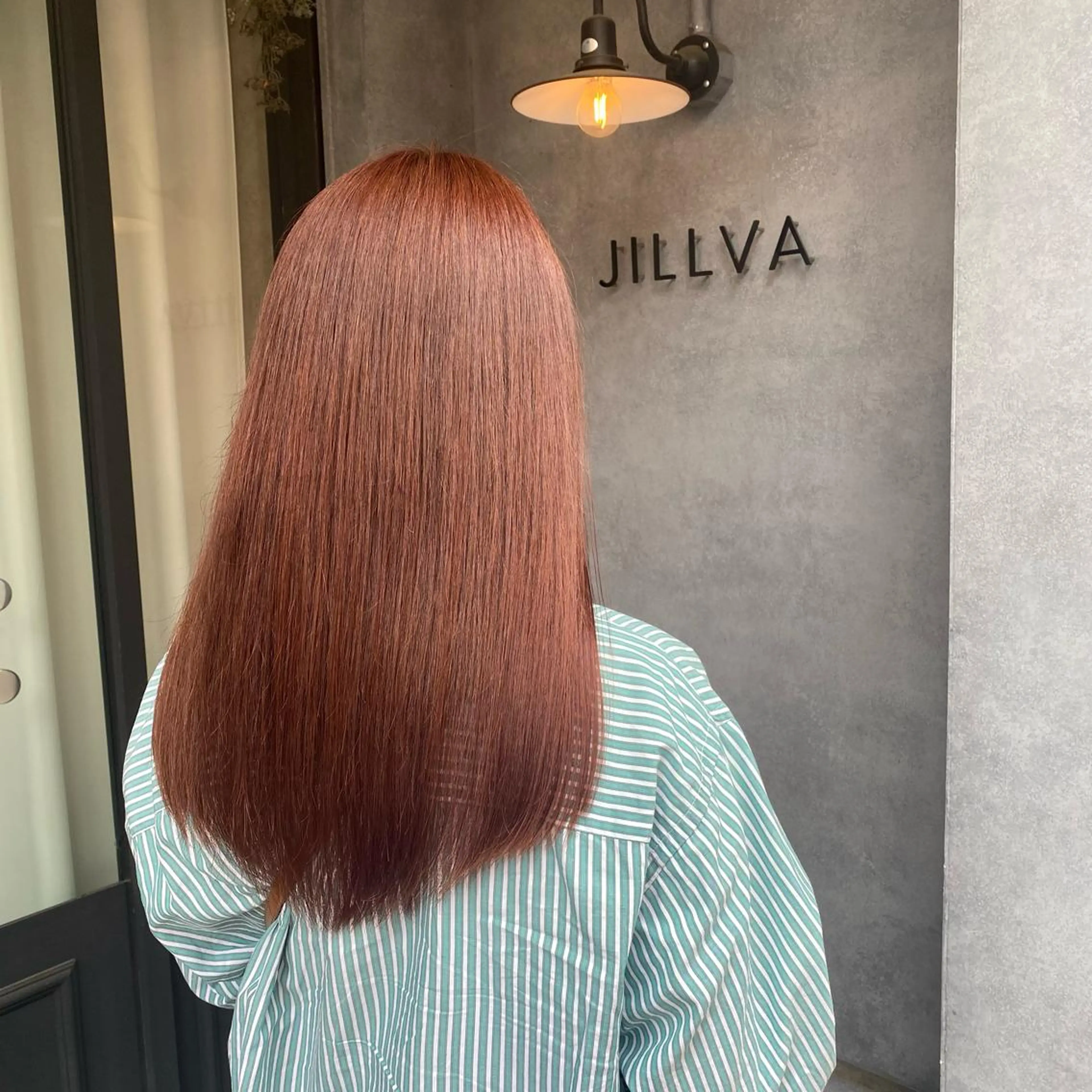 ロング カラー ベージュカラー ブリーチ ブリーチなしカラー ピンクカラー ピンクベージュ 🫧透明感カラー 🫧 ジルバ清水南海のヘアスタイル