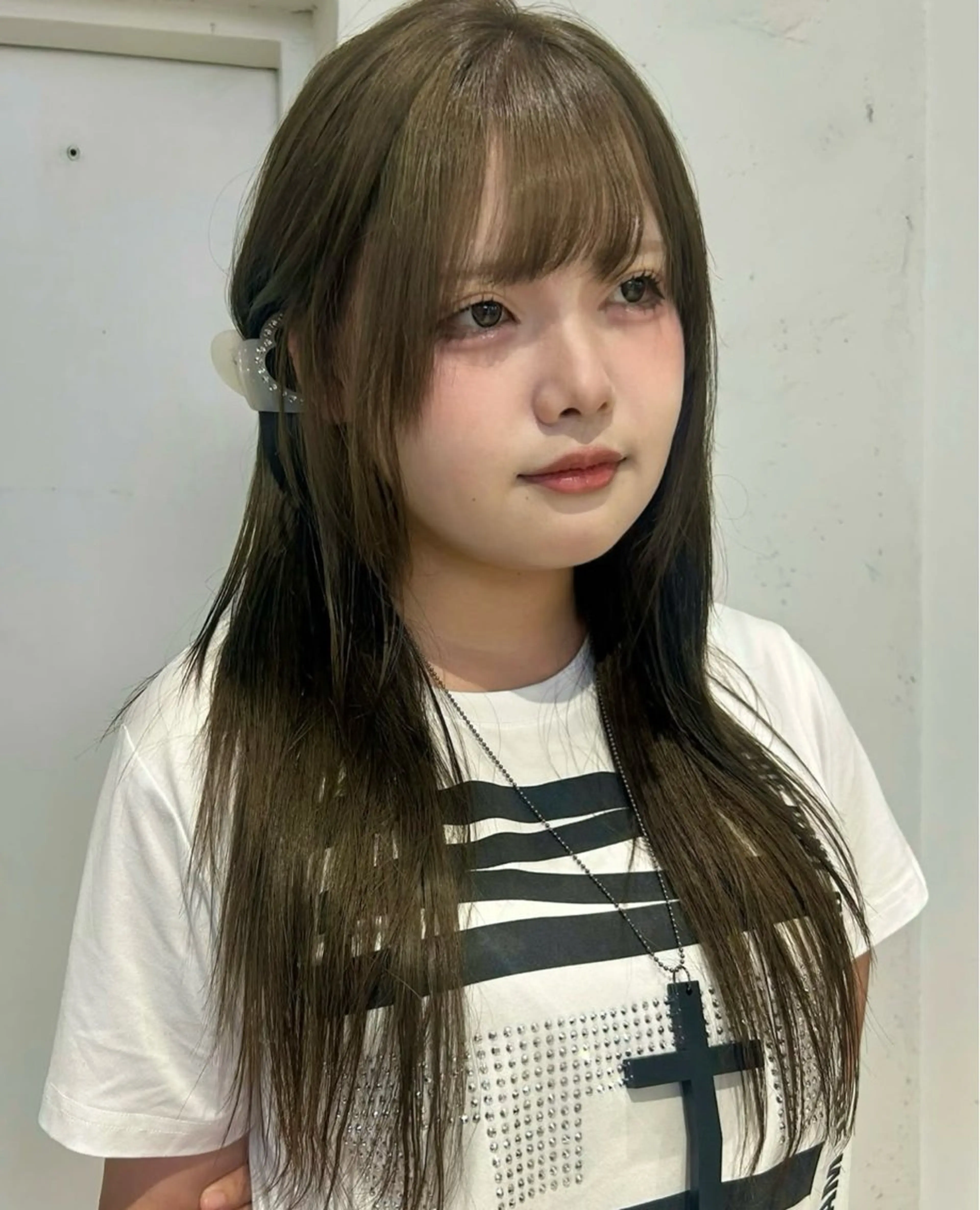 カラー ヘアカラー ハッシュレイヤー/ ハイトーン/senaのヘアスタイル