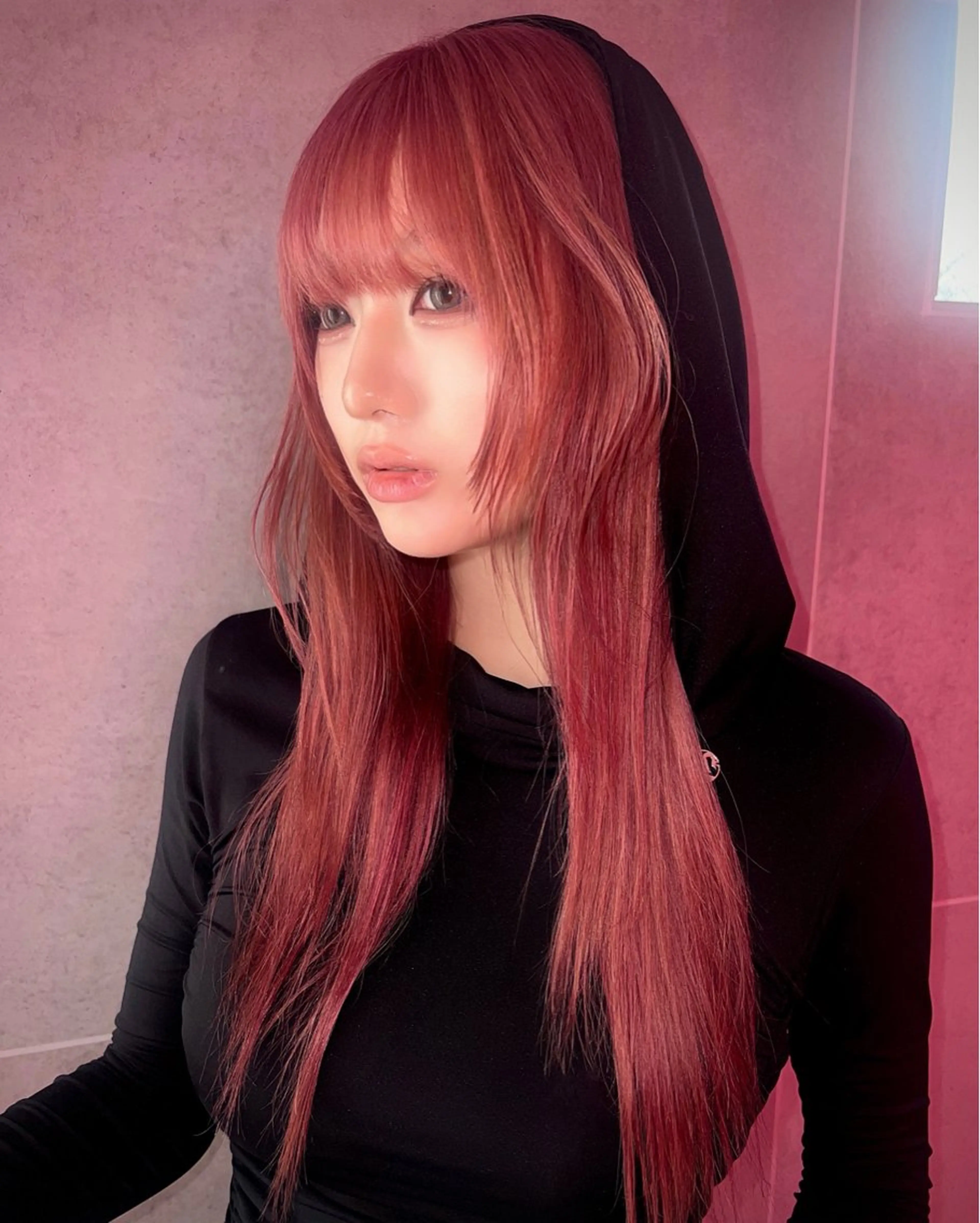 ロング ヘアカラー AIRA/ブリーチ ‪/透明感カラーのヘアスタイル