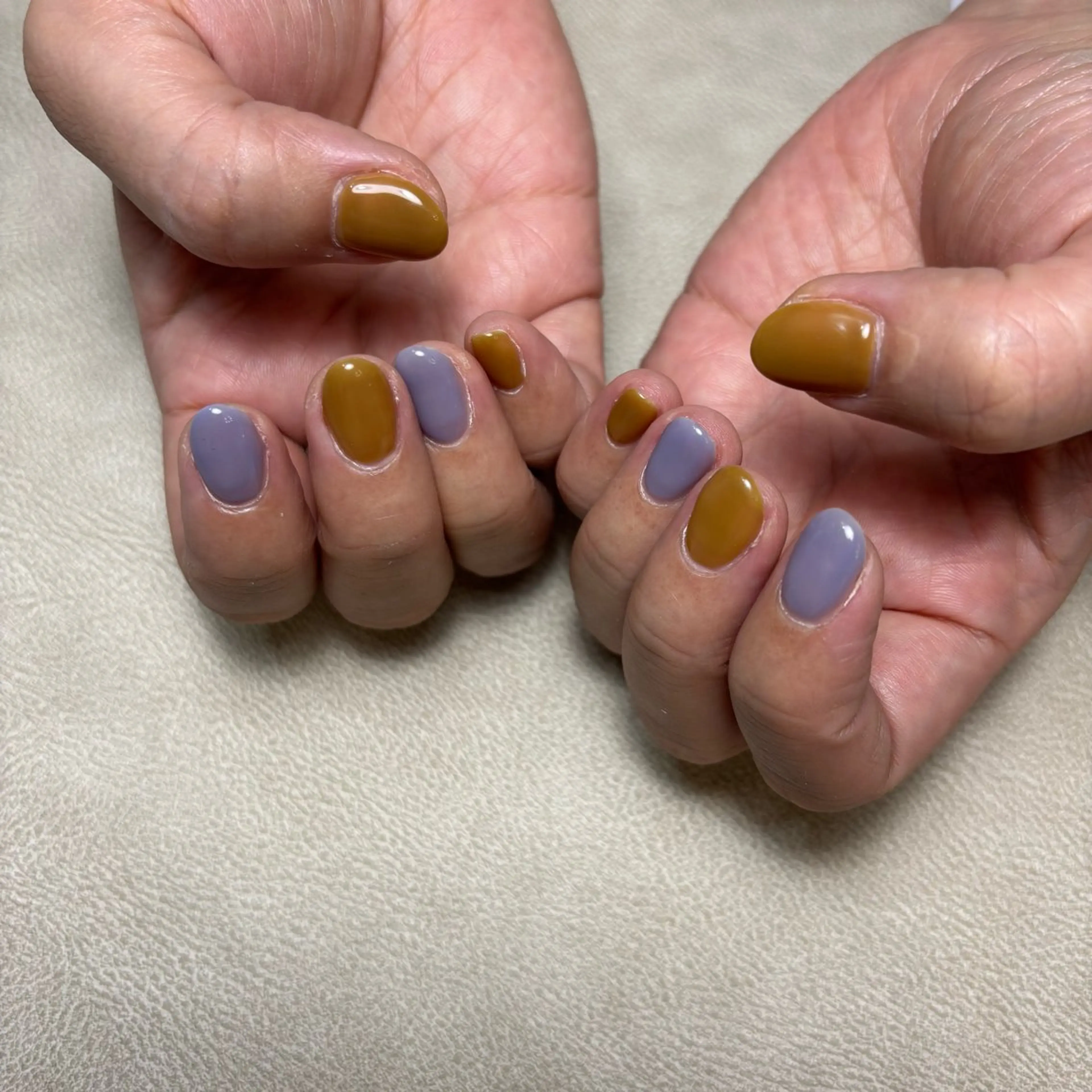 ネイル マットネイル ワンカラーネイル K. Ryoのネイルデザイン