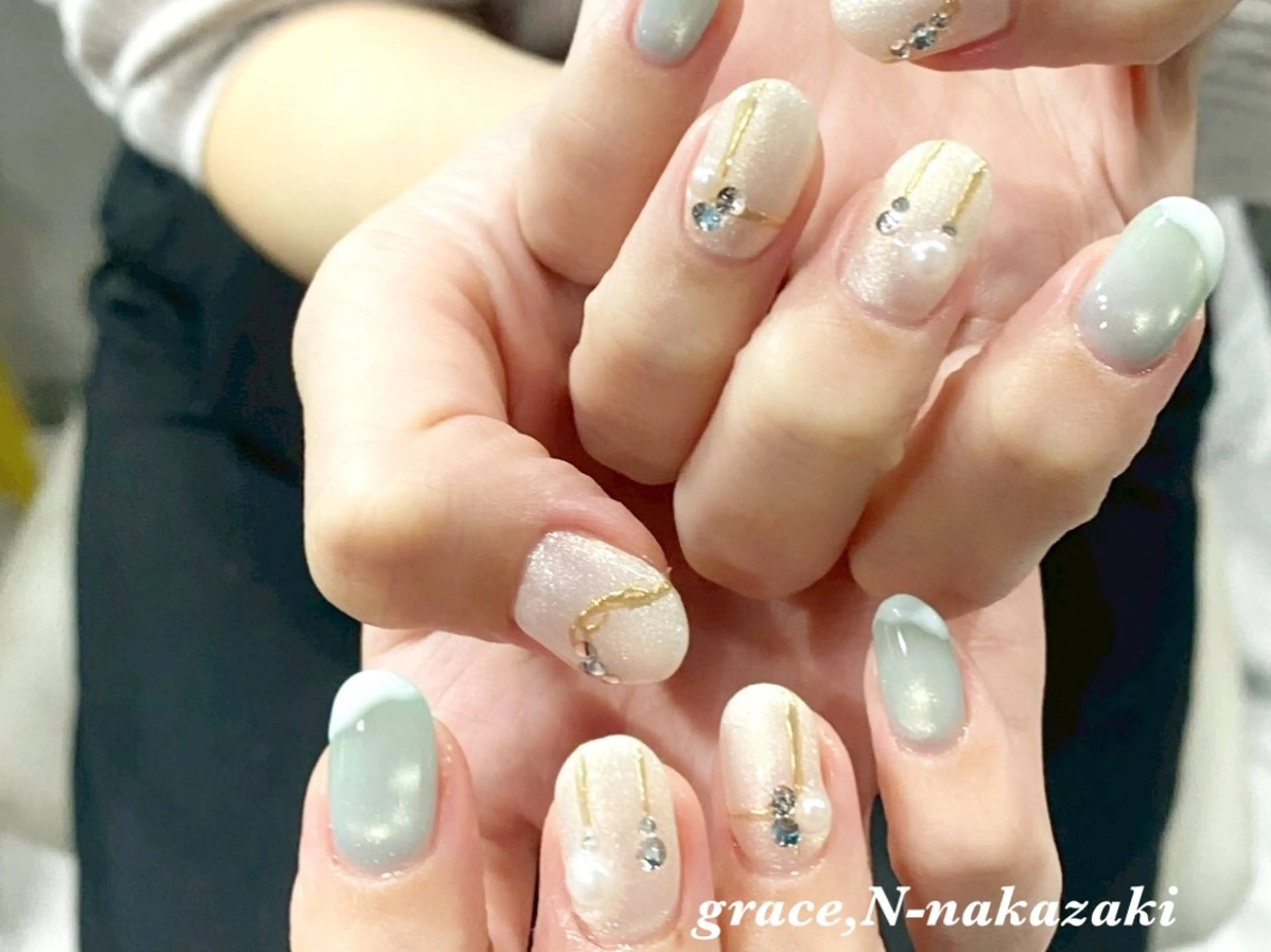 ネイル grace,N-nakazaki所属・grace,N nakazaki2のネイルデザイン