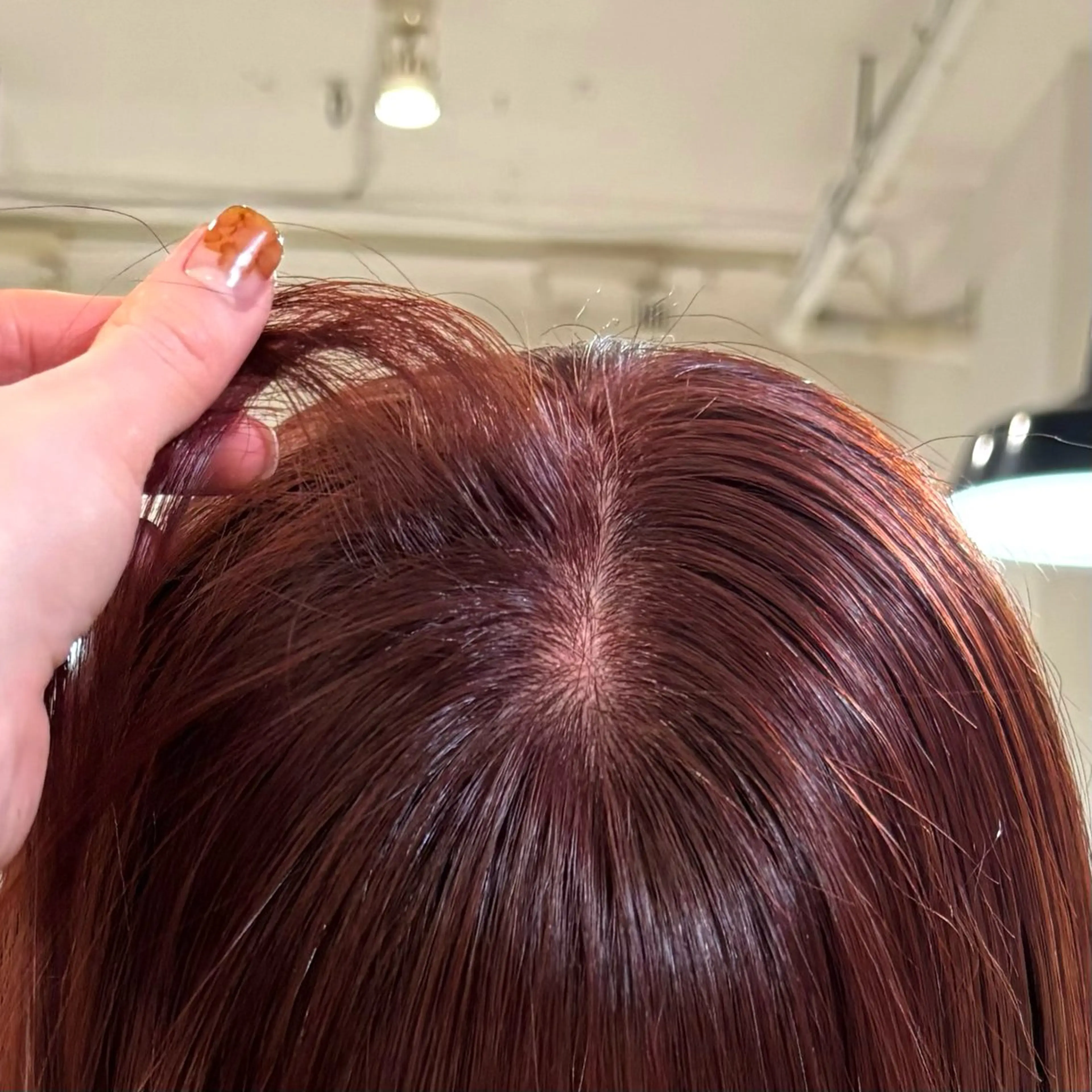 セミロング ヘアカラー トリートメント 盛れる透明感カラー・ momokaのヘアスタイル