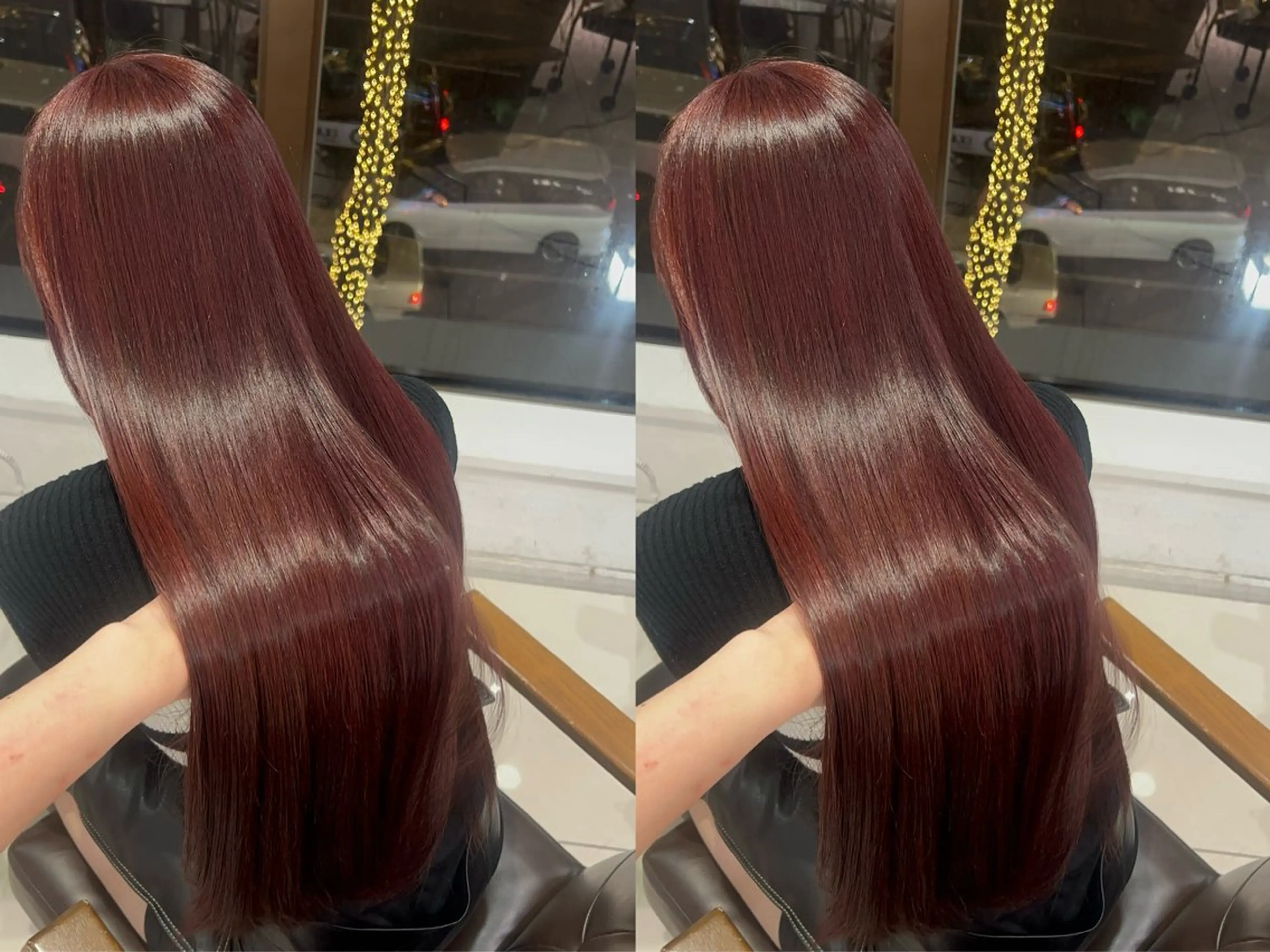 ロング カラー ハイトーンカラー 🤍🫧 長井 律のヘアスタイル