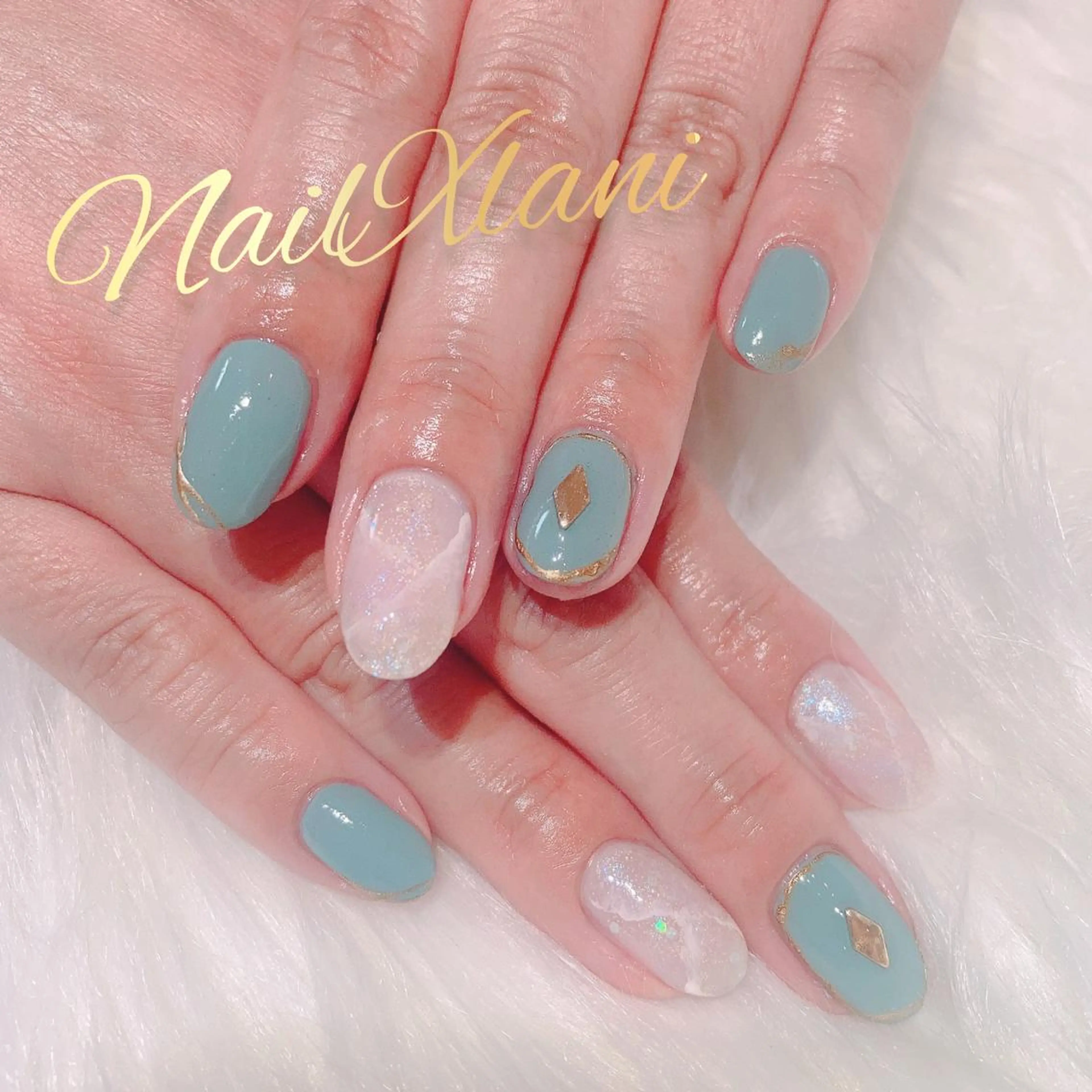 ネイル Nail×Lani 深爪矯正対応◎のネイルデザイン