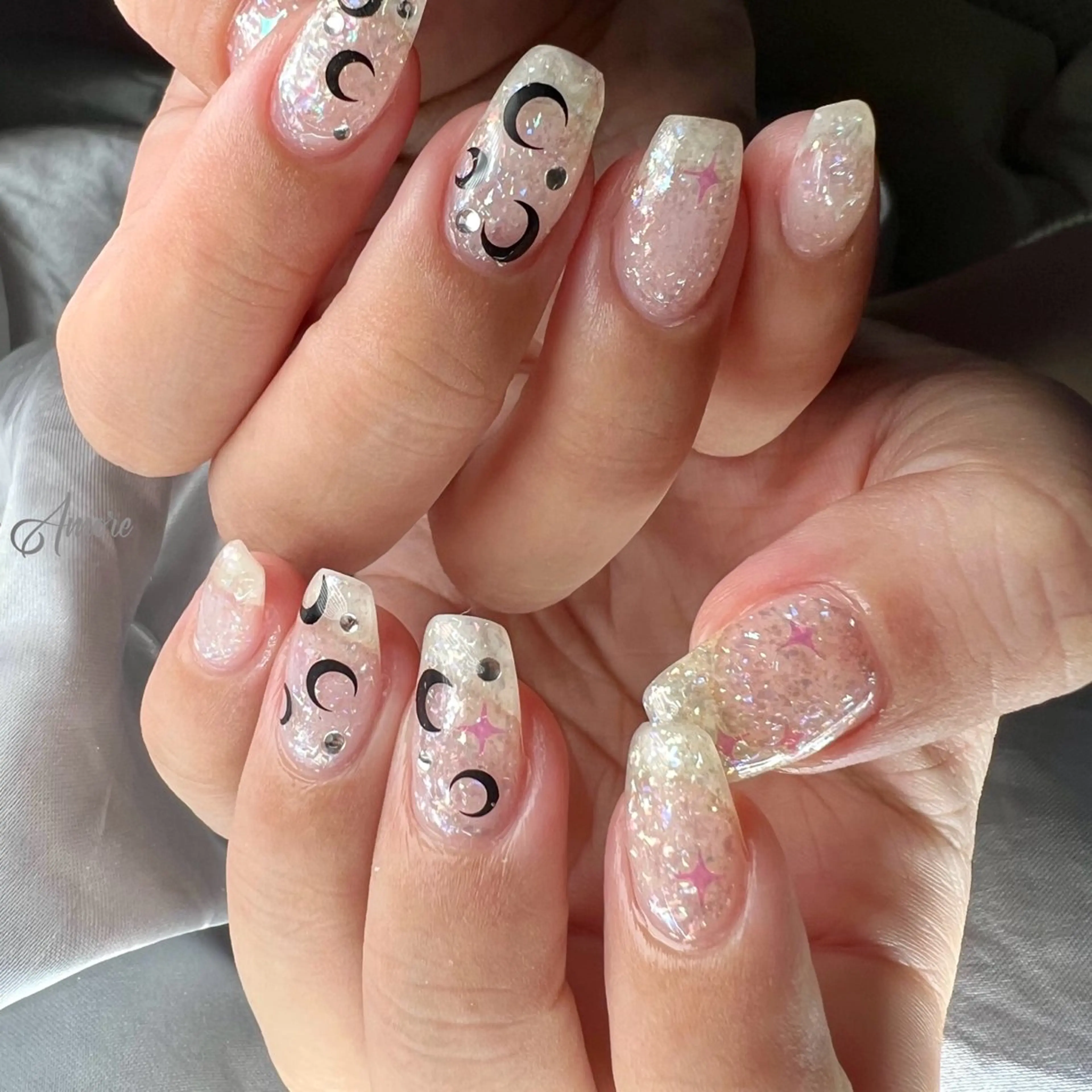 ネイル ジェルネイル 韓国ネイル パラジェル You kyehwaのネイルデザイン