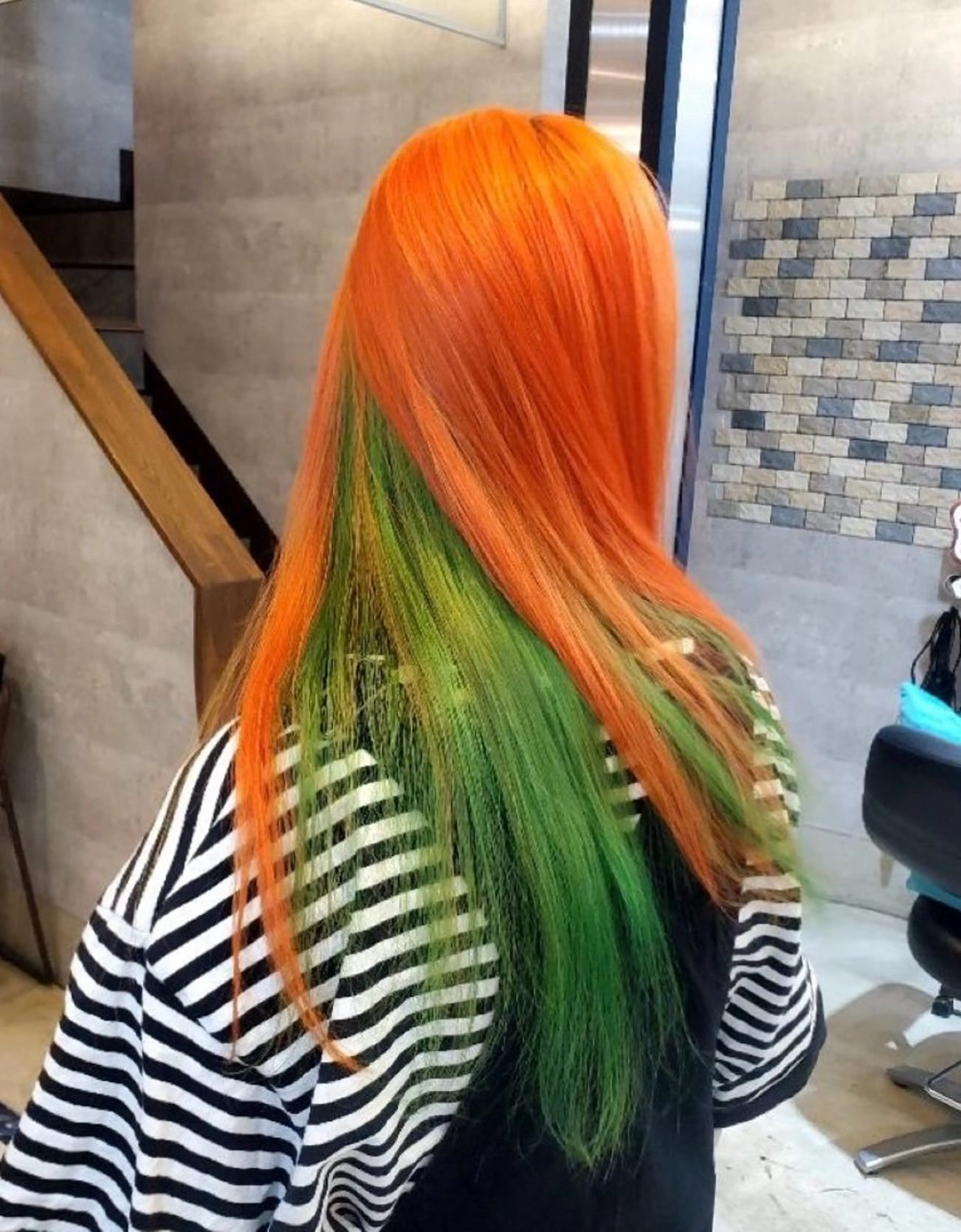 ロング ヘアカラー III_en hair所属・南川 百葉のヘアスタイル