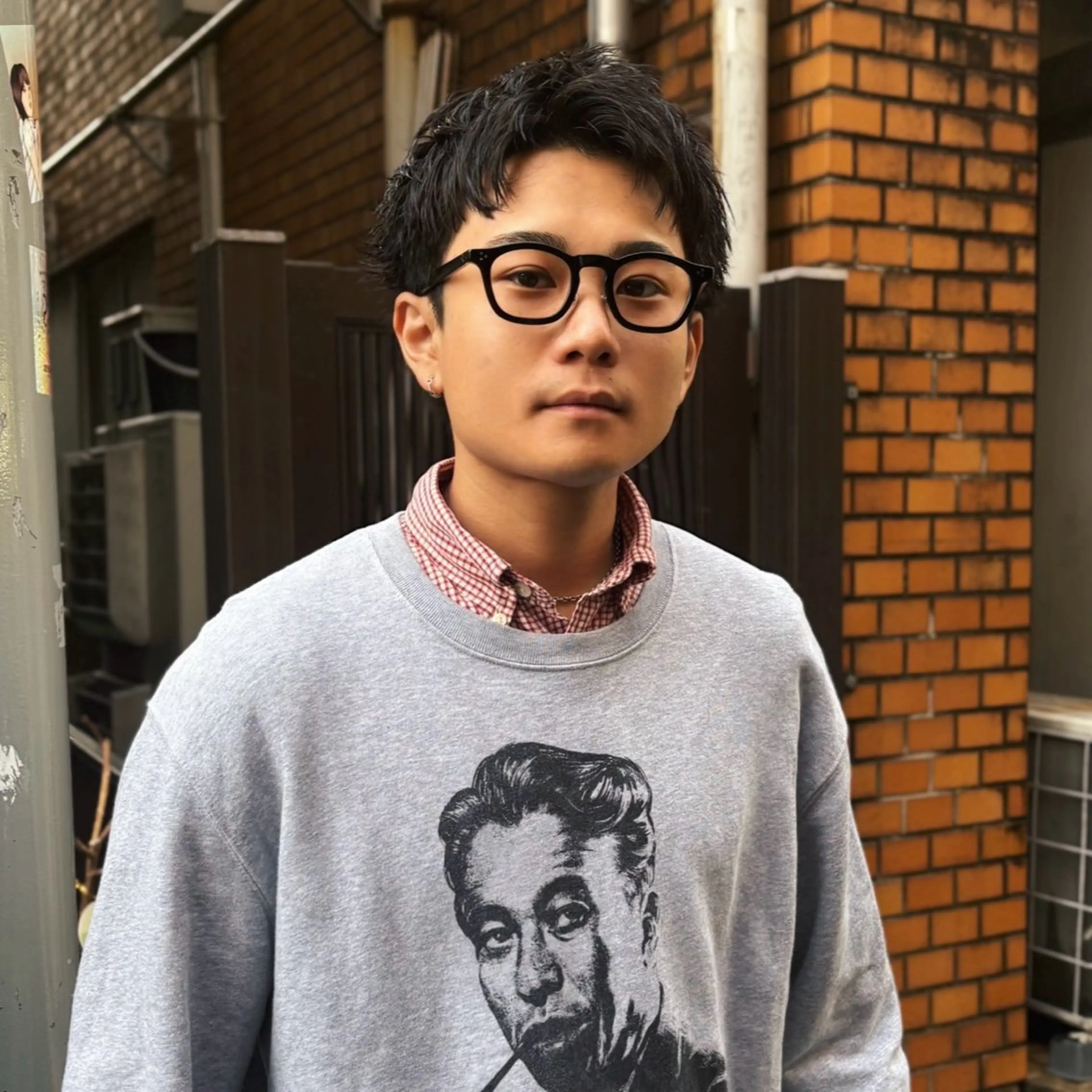 ショート パーマ メンズ 服に合うお洒落ヘア /GLOP リュートのヘアスタイル