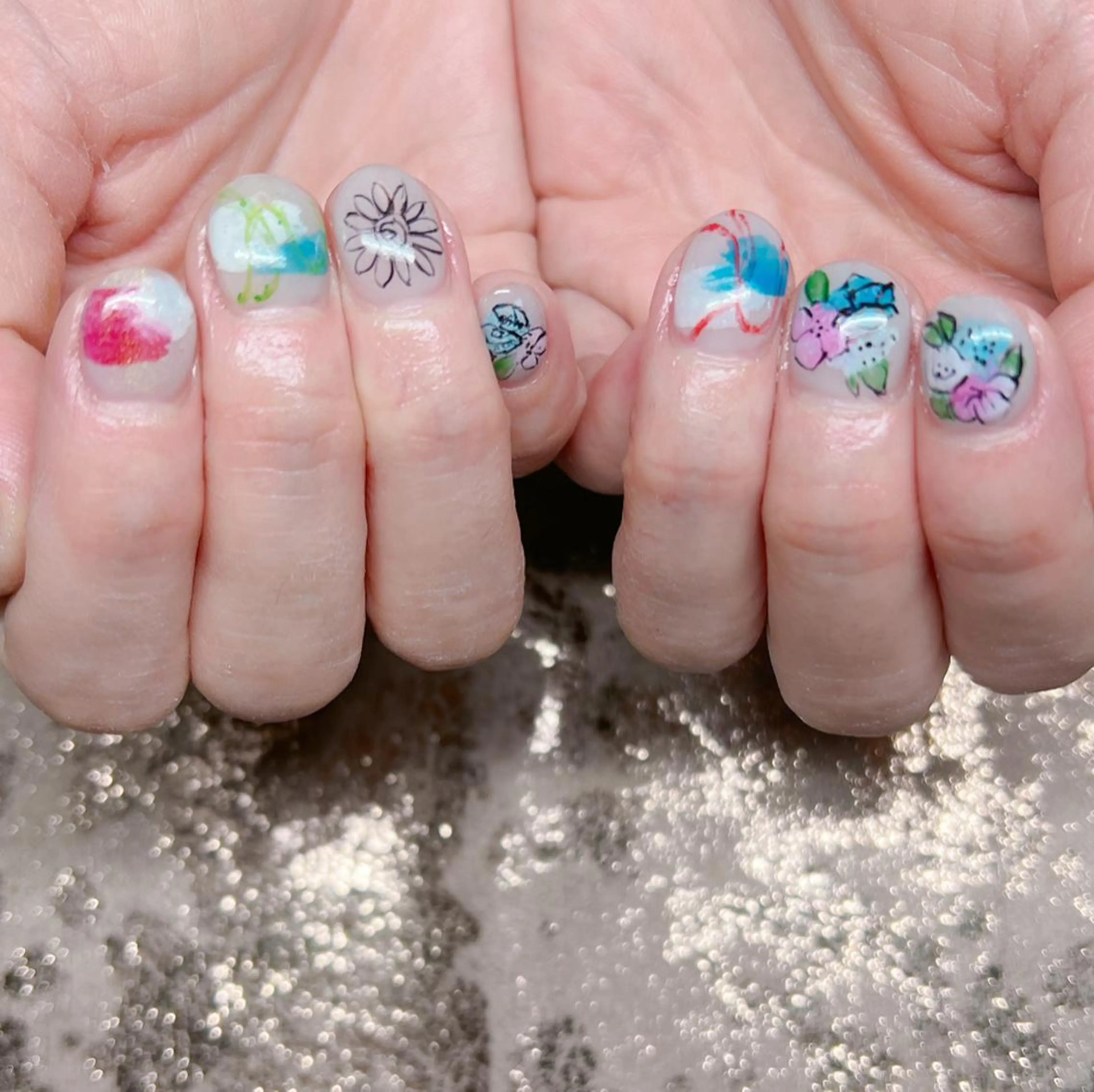 ネイル 個室ネイルサロンDolly  Girl〜ドーリーガール〜所属・DollyGirl KYOKOのネイルデザイン