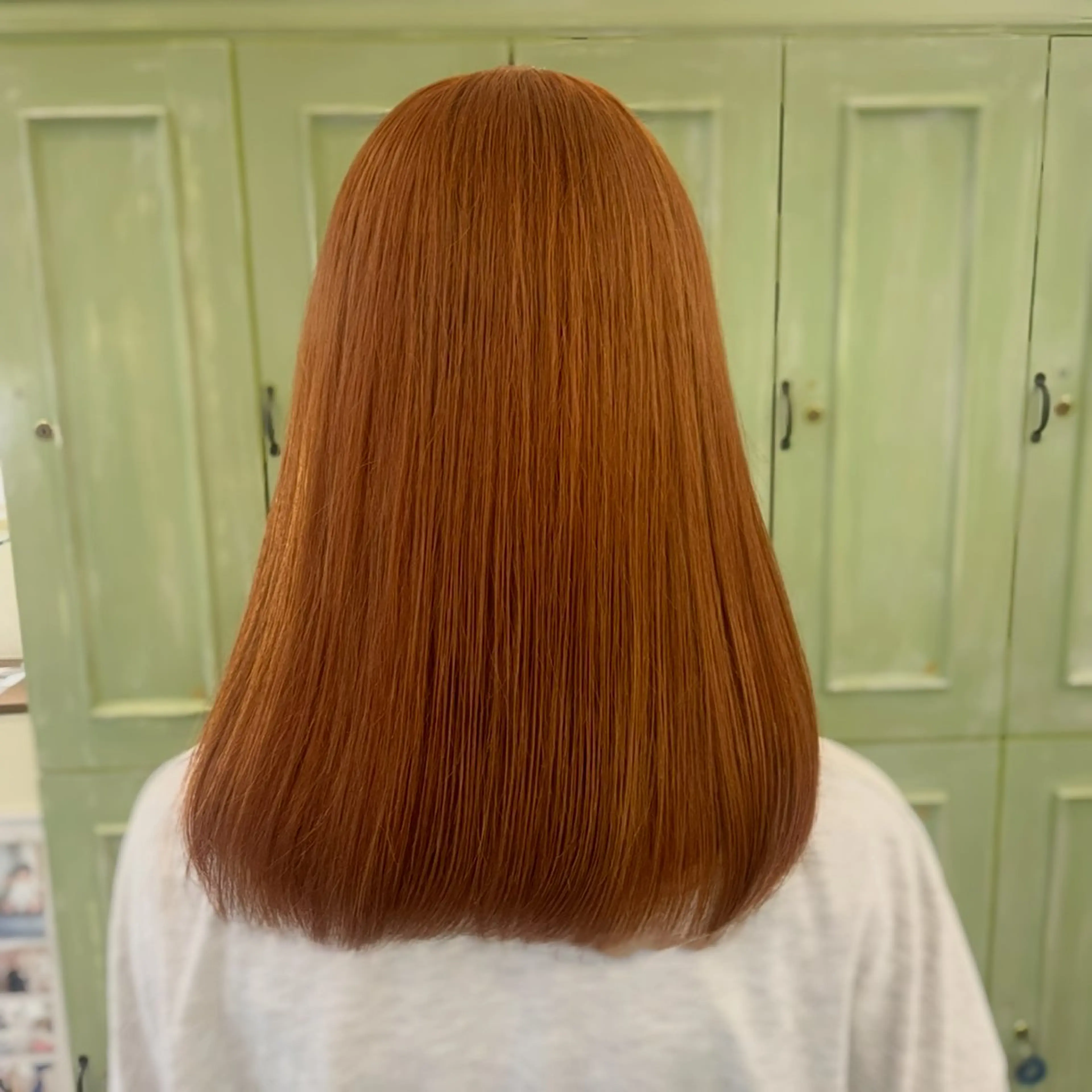 セミロング ヘアカラー BRANCHÉ 高蔵寺☘️ねねほ☘️のヘアスタイル