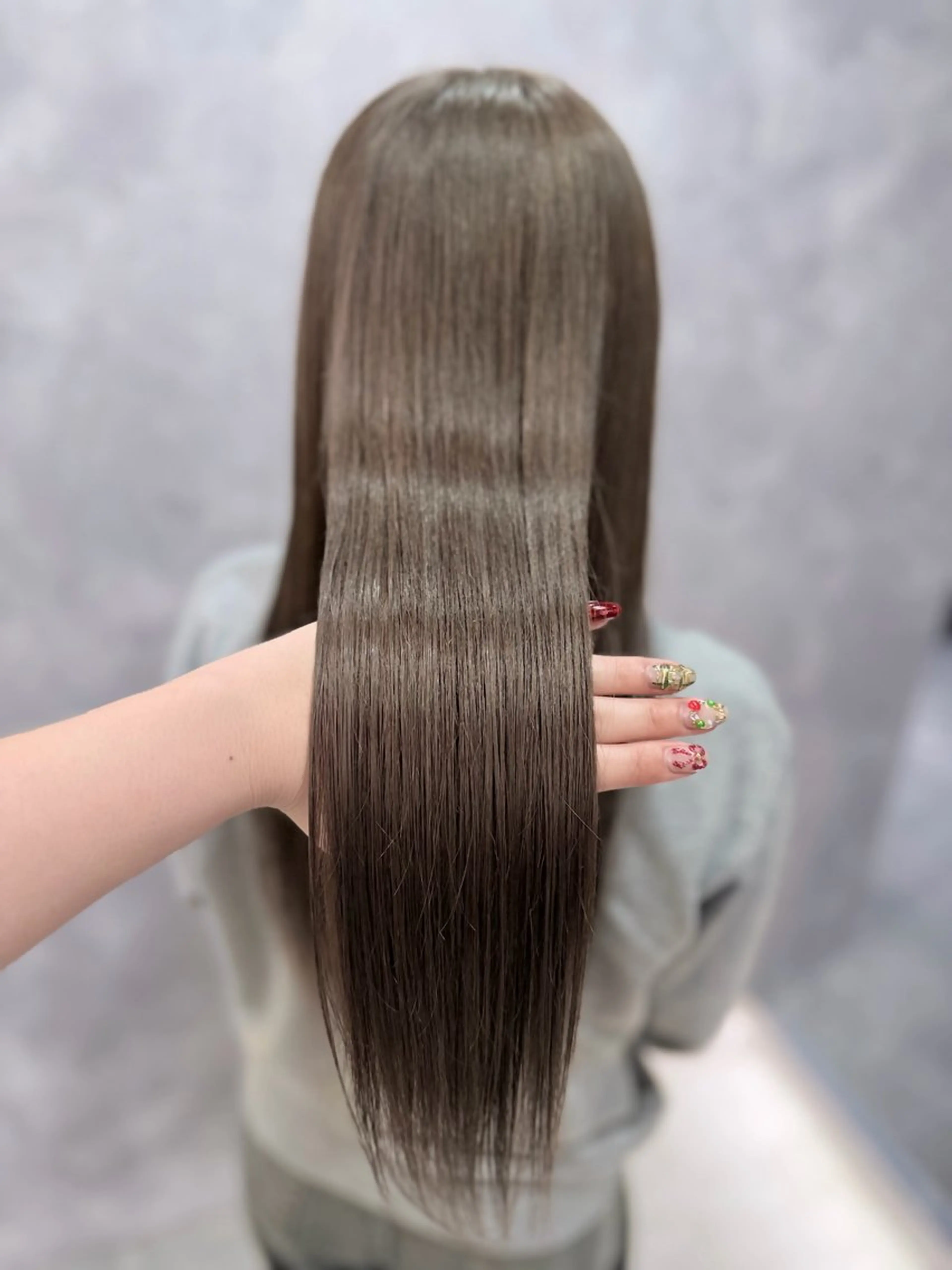 ロング ヘアカラー encount by mahalo 千葉所属・加賀文乃/ハイトーン /艶カラー/派手髪のヘアスタイル