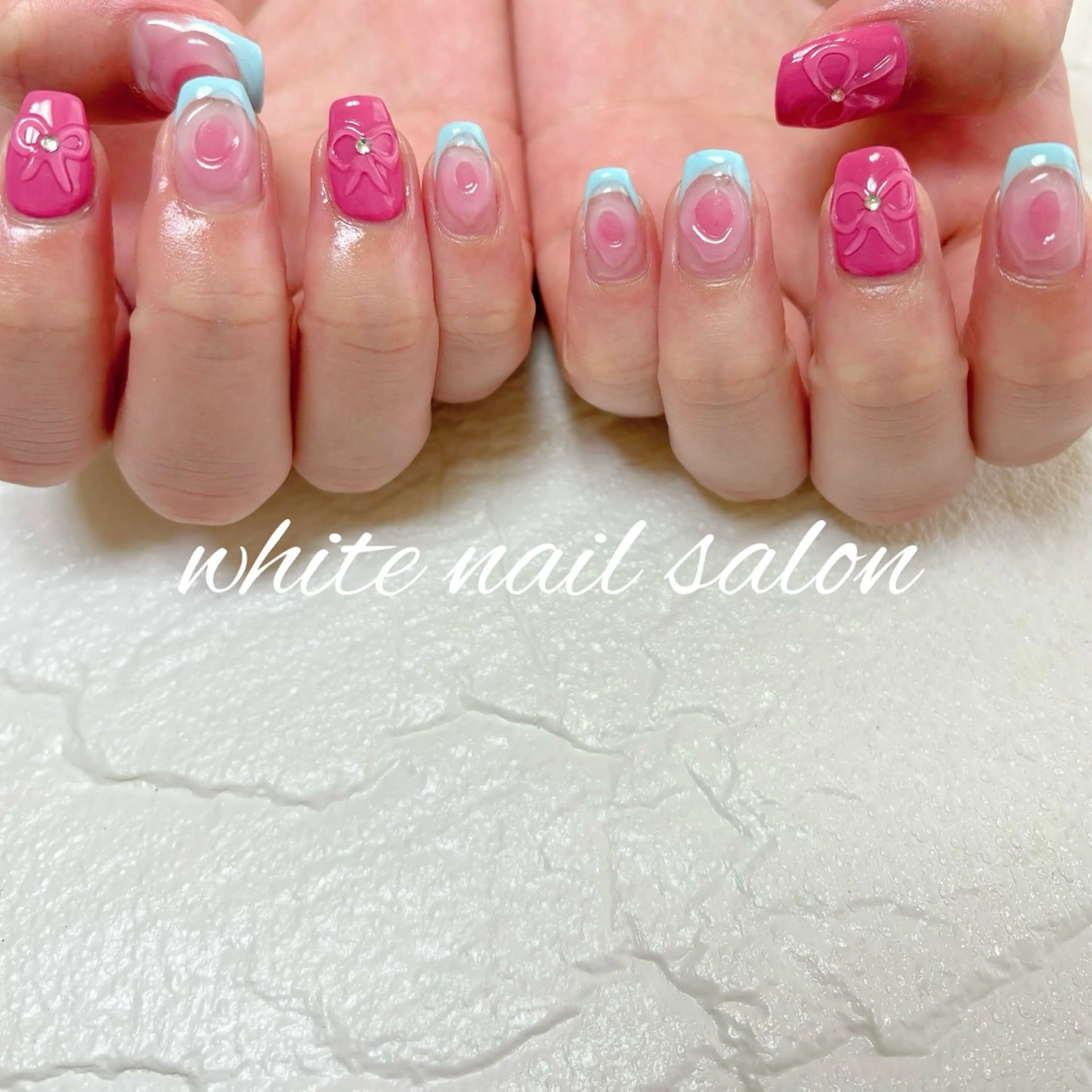 ネイル 持ち込み ホワイト ハンドネイル white nail salonのネイルデザイン