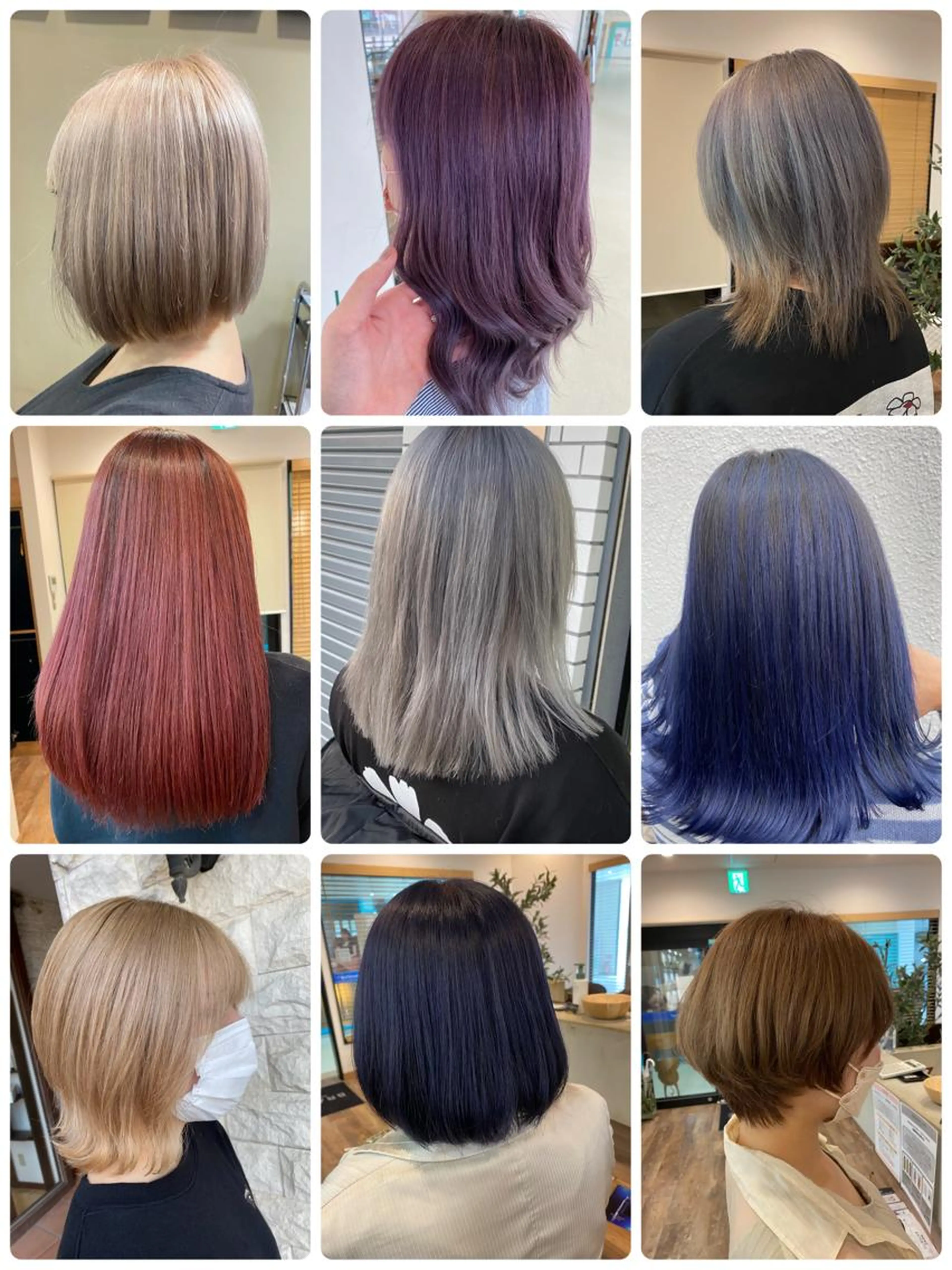 成人式前に✨《ミニモ人気No.1クーポン》似合わせカット＋ケアブリーチデザインカラーの写真