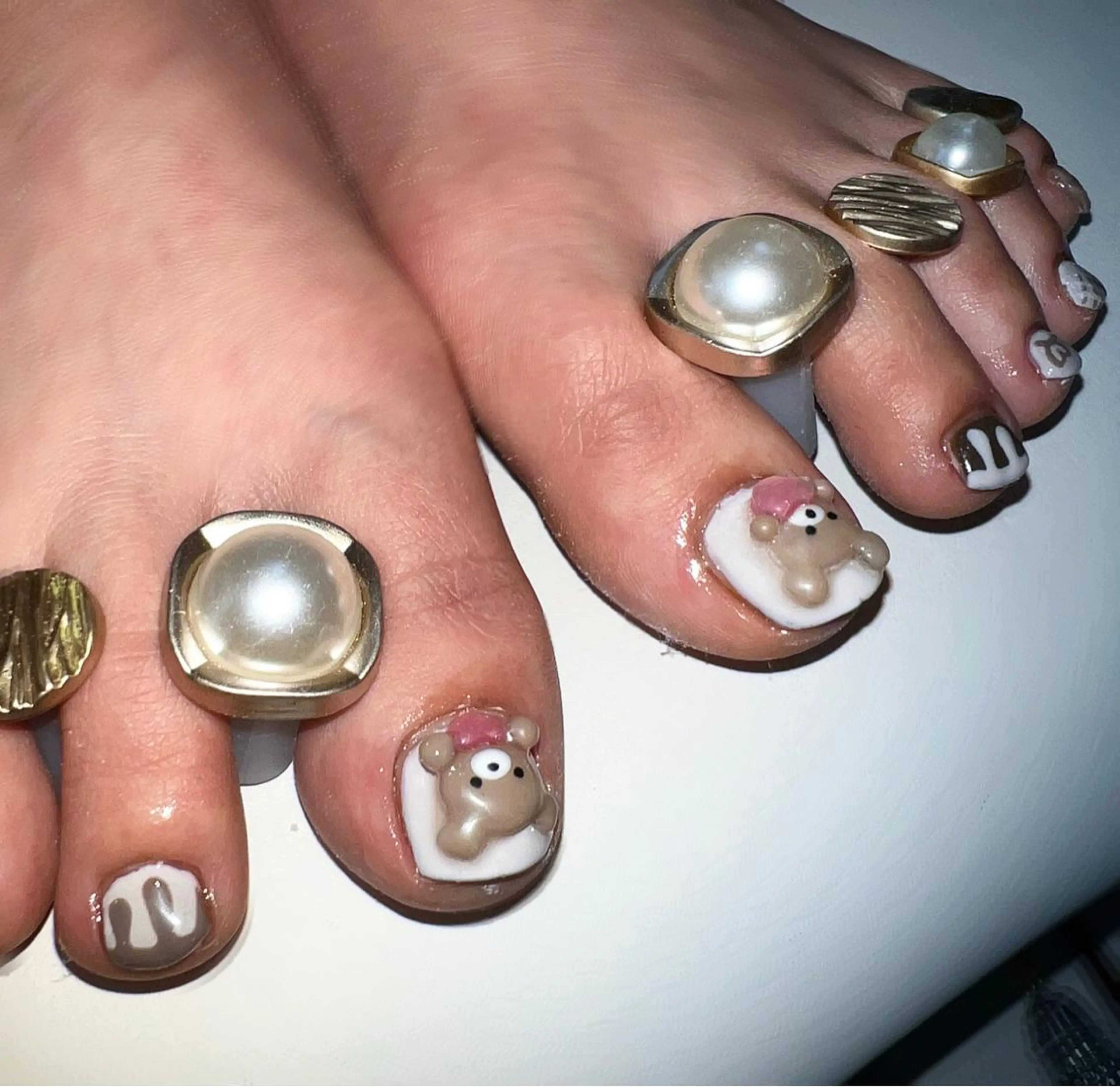 フットネイルの写真