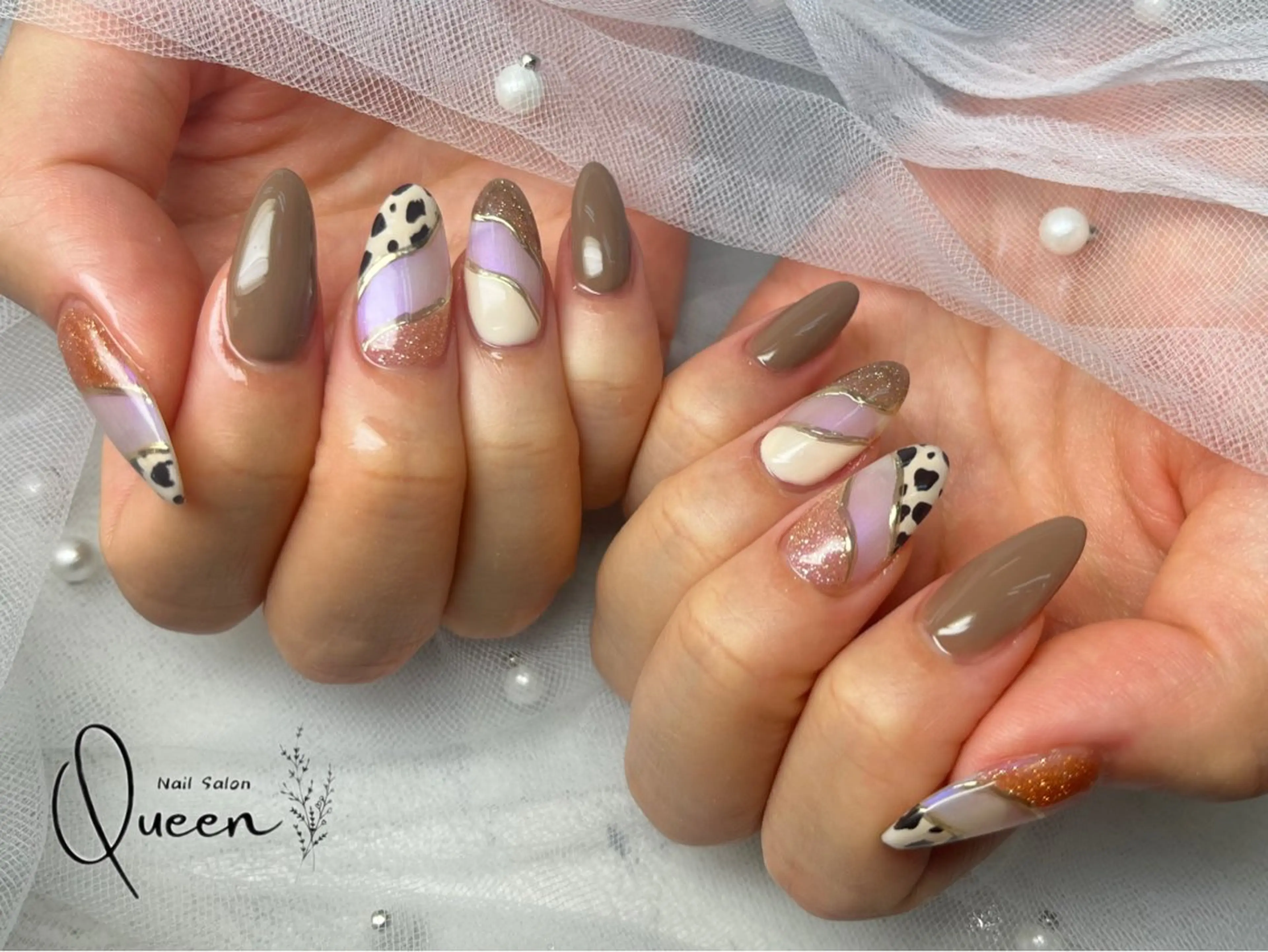 ネイル Queen nail 北堀江 ASUKAのネイルデザイン