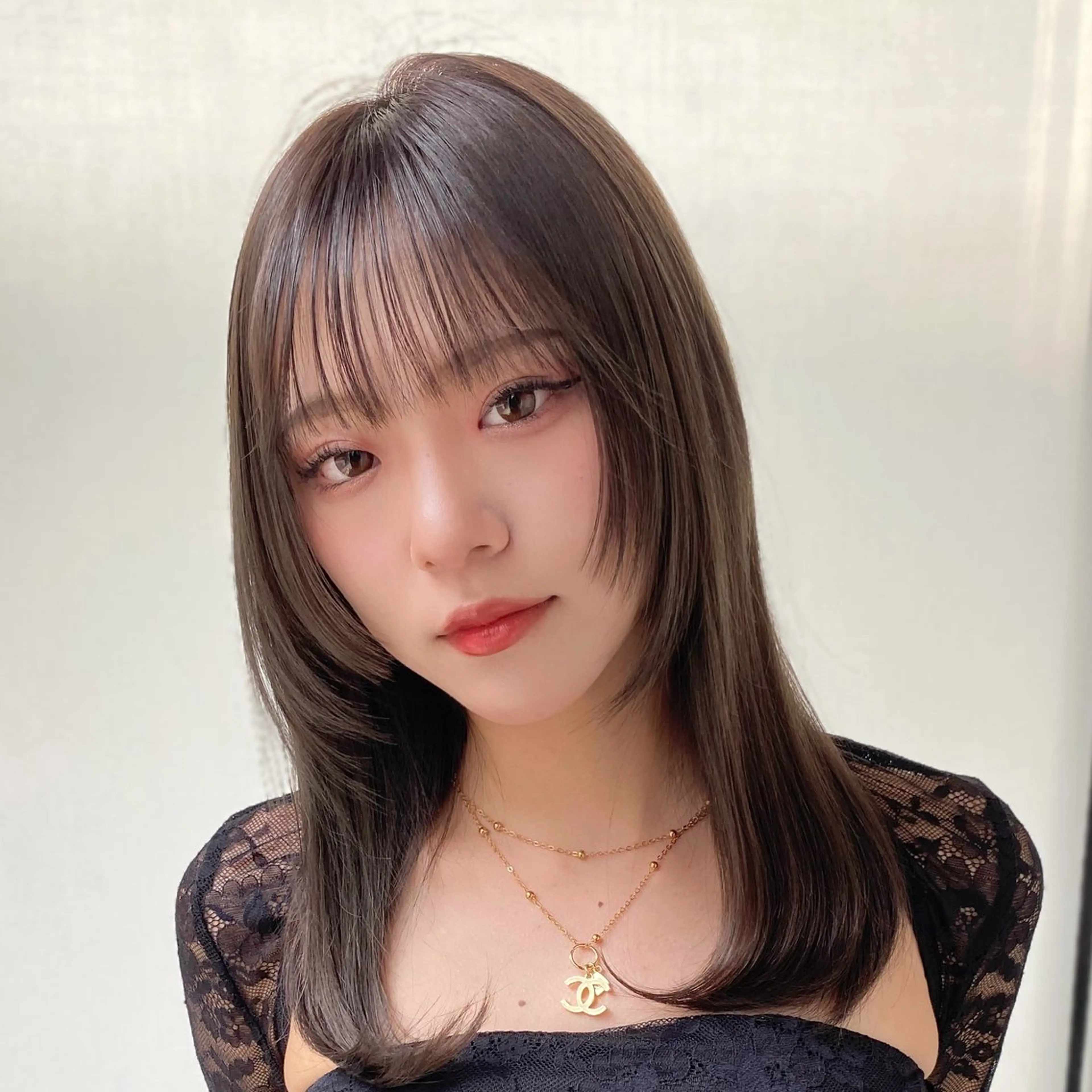 ミディアム カラー カット ヘアカラー トリートメント ✨ハッシュカット✨ ユウキ✨のヘアスタイル