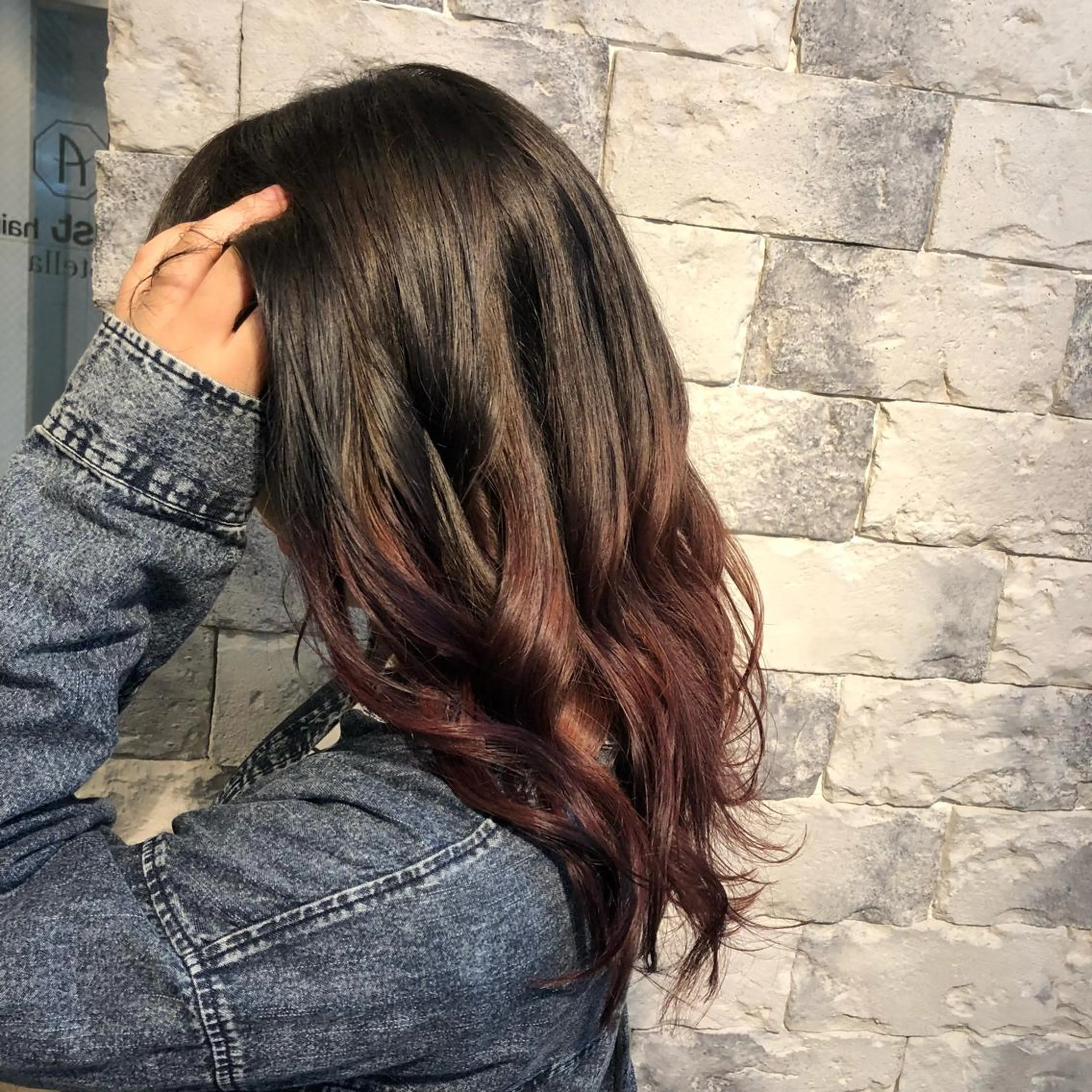 ロング カラー グラデーションカラー グレージュ ハイライトカラー イルミナカラー インナーカラー AUBE HAIRazul吉祥寺所属・綺麗な髪質にしたい方 限定🌈清水　祥のヘアスタイル