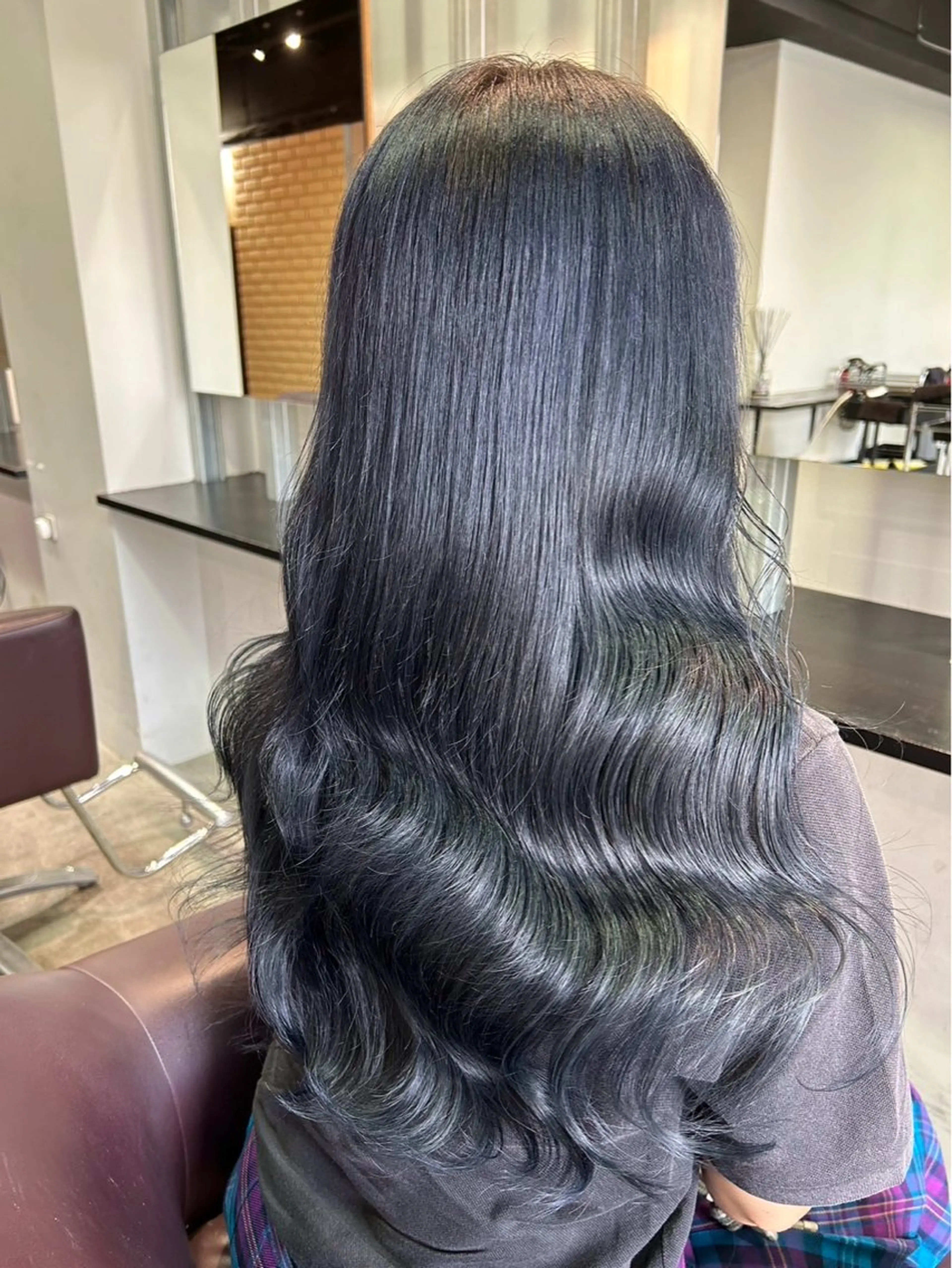 ロング 🩵透明感艶髪 縮毛矯正masa🩵のヘアスタイル