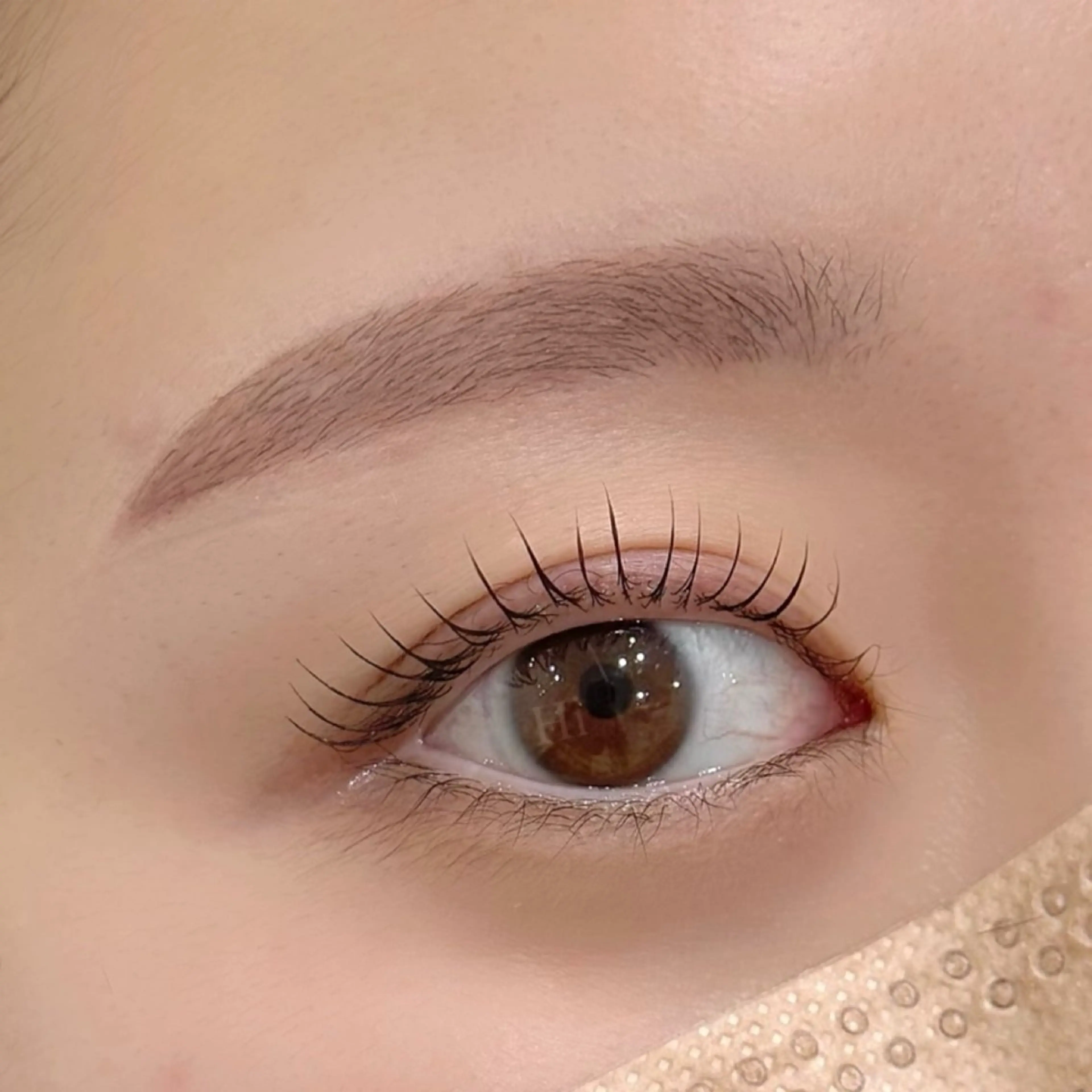 大人気黄金比アイブロウWAX×ロッドを選べる垢抜けまつげパーマ(𖠶ᴗ𖠶)︎💕︎の写真